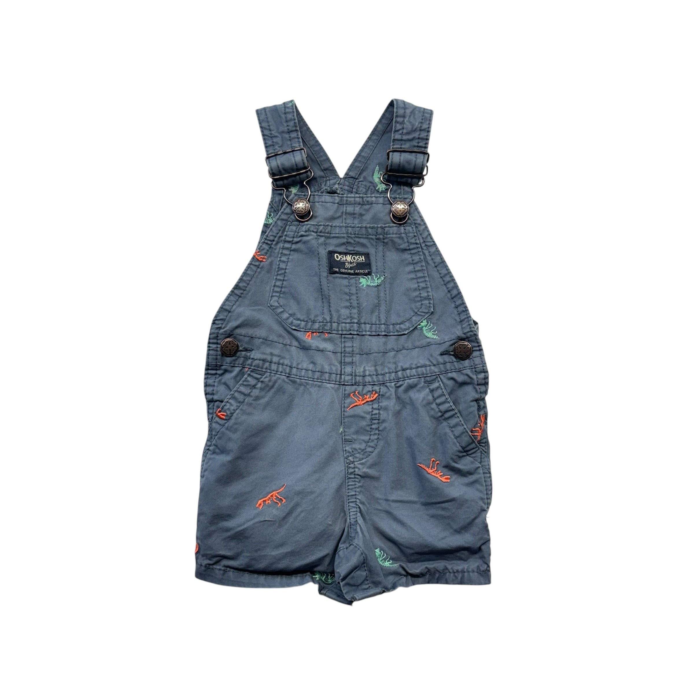 Oshkosh Dinosaur Overalls (9m)