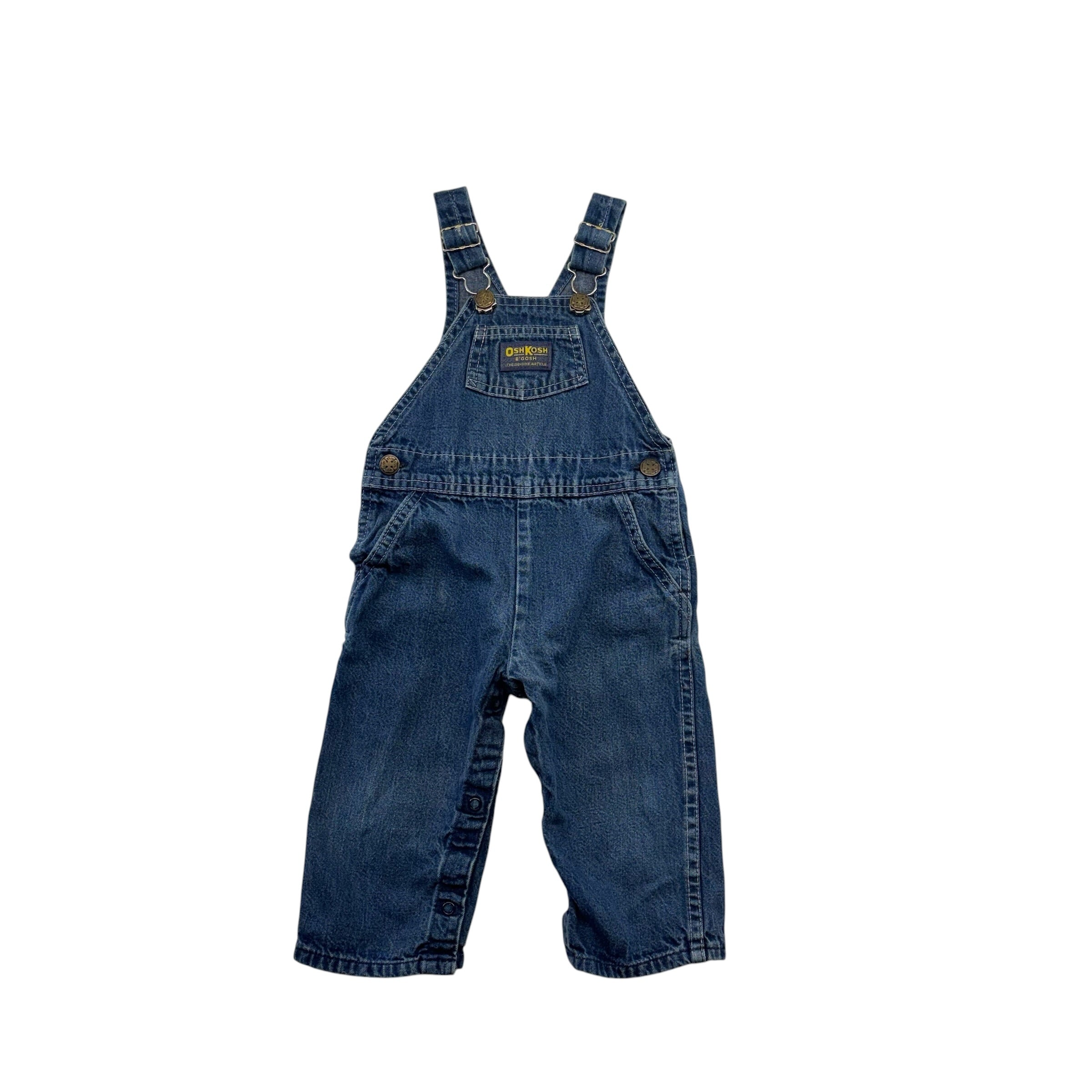 Vintage Oshkosh Denim Overalls (18m)