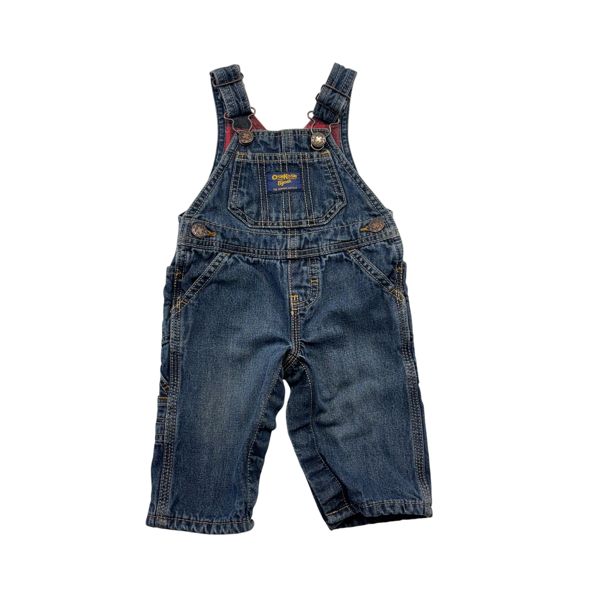 Oshkosh Denim Lined Overalls (3m)