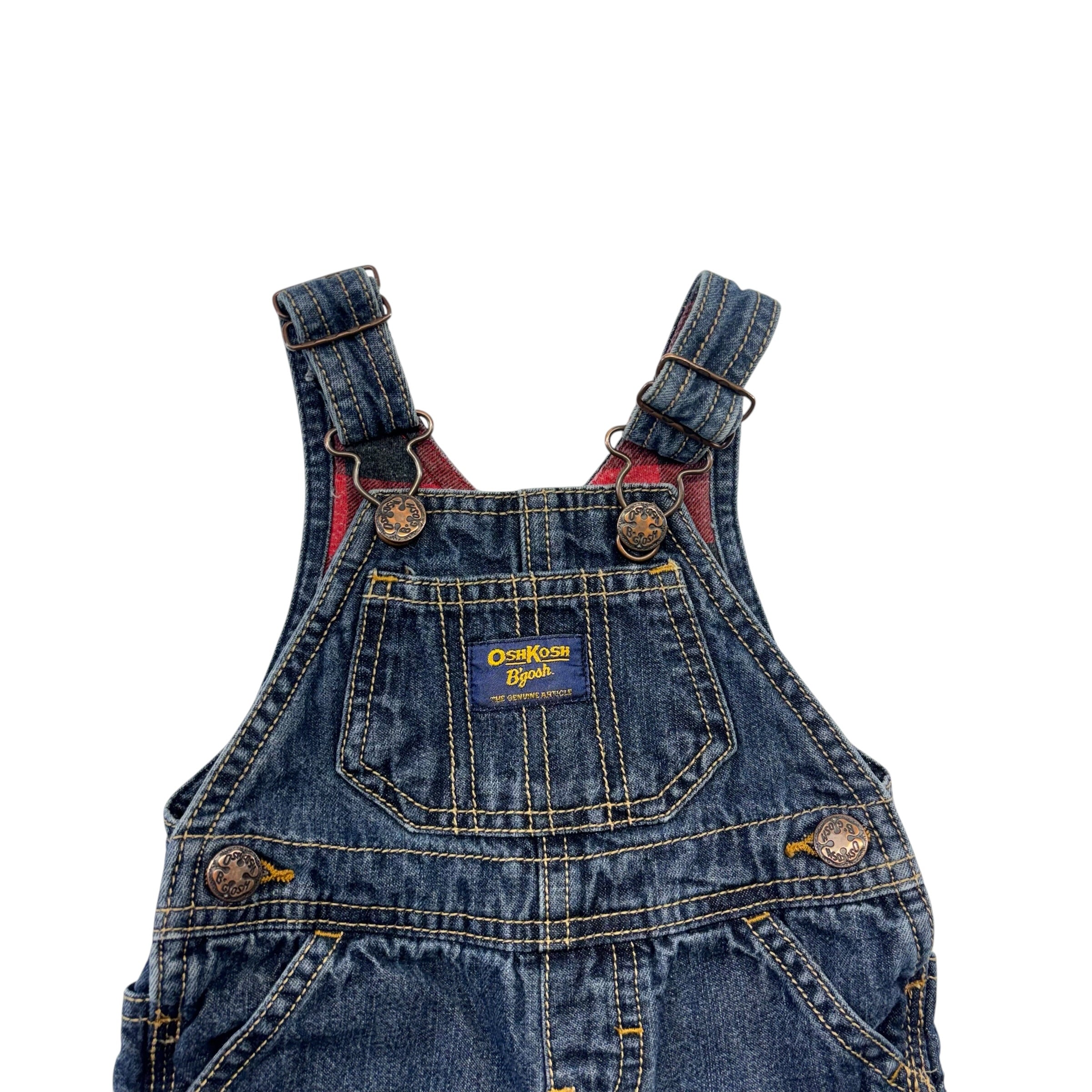 Oshkosh Denim Lined Overalls (3m)