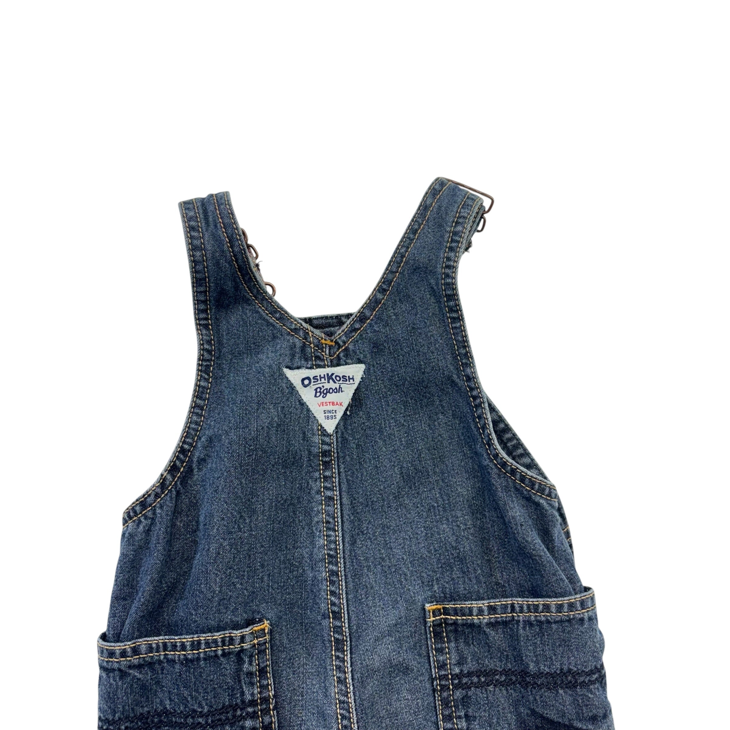 Oshkosh Denim Lined Overalls (3m)
