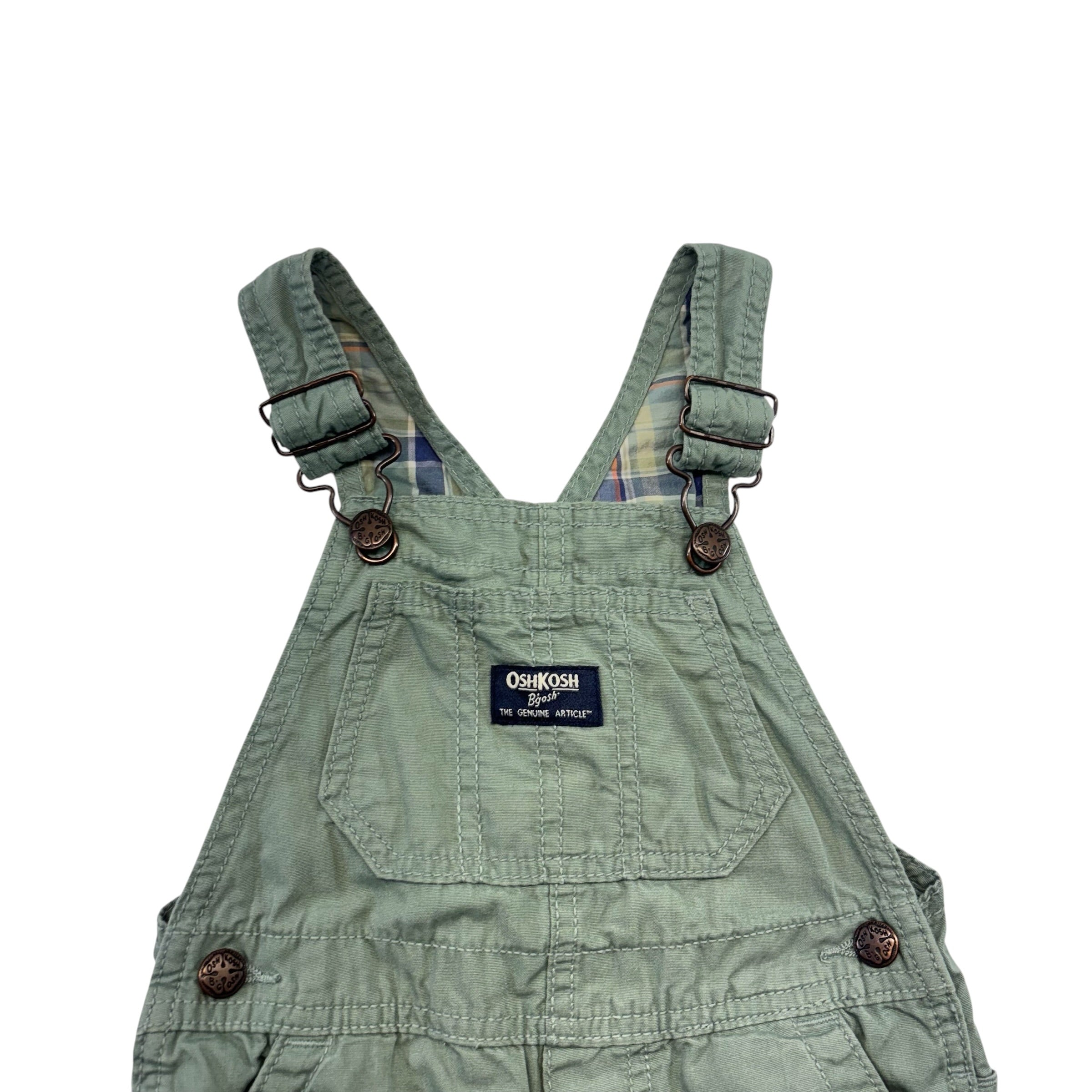 Oshkosh Green Overalls (18m)