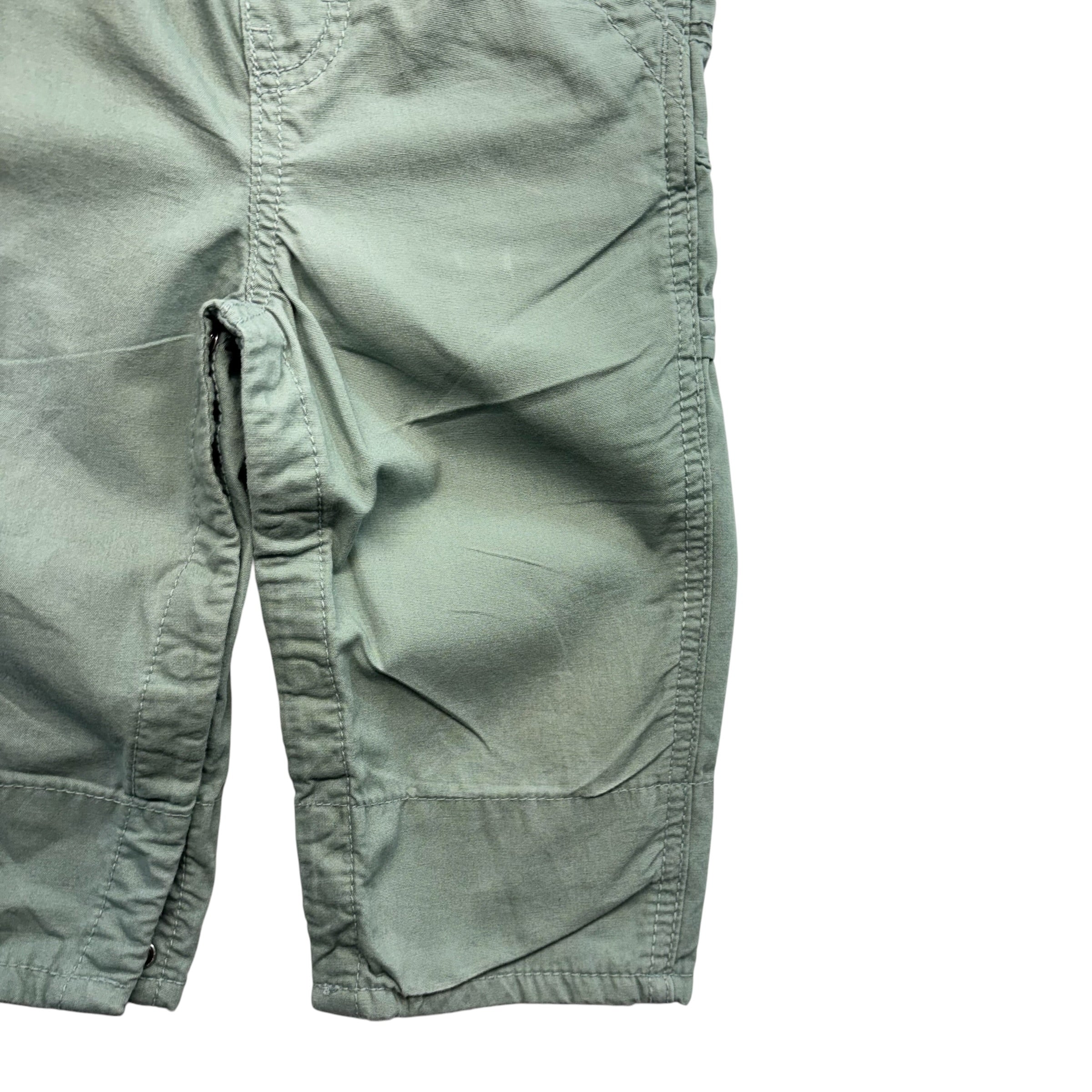 Oshkosh Green Overalls (18m)