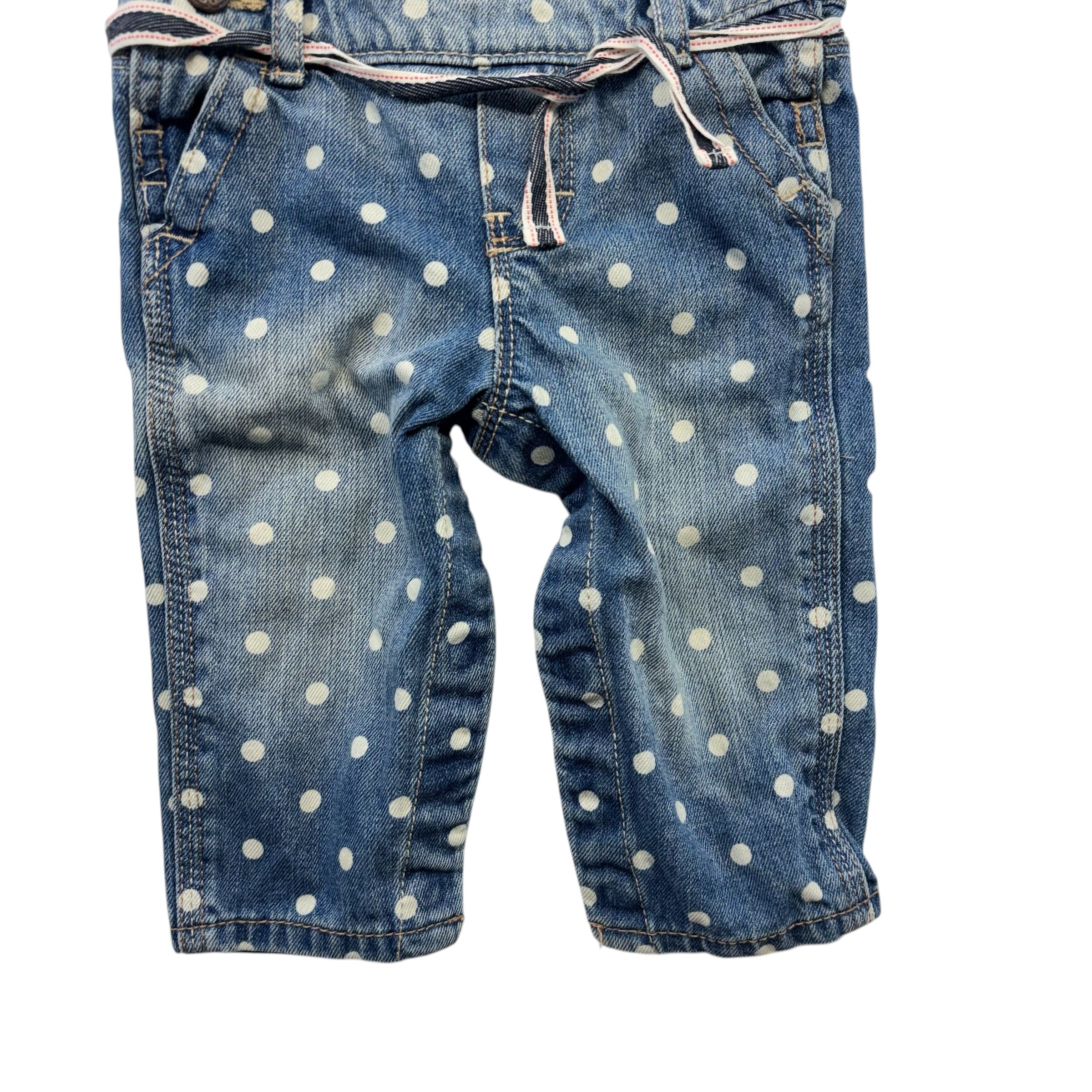 Oshkosh Denim Spot Overalls (6m)