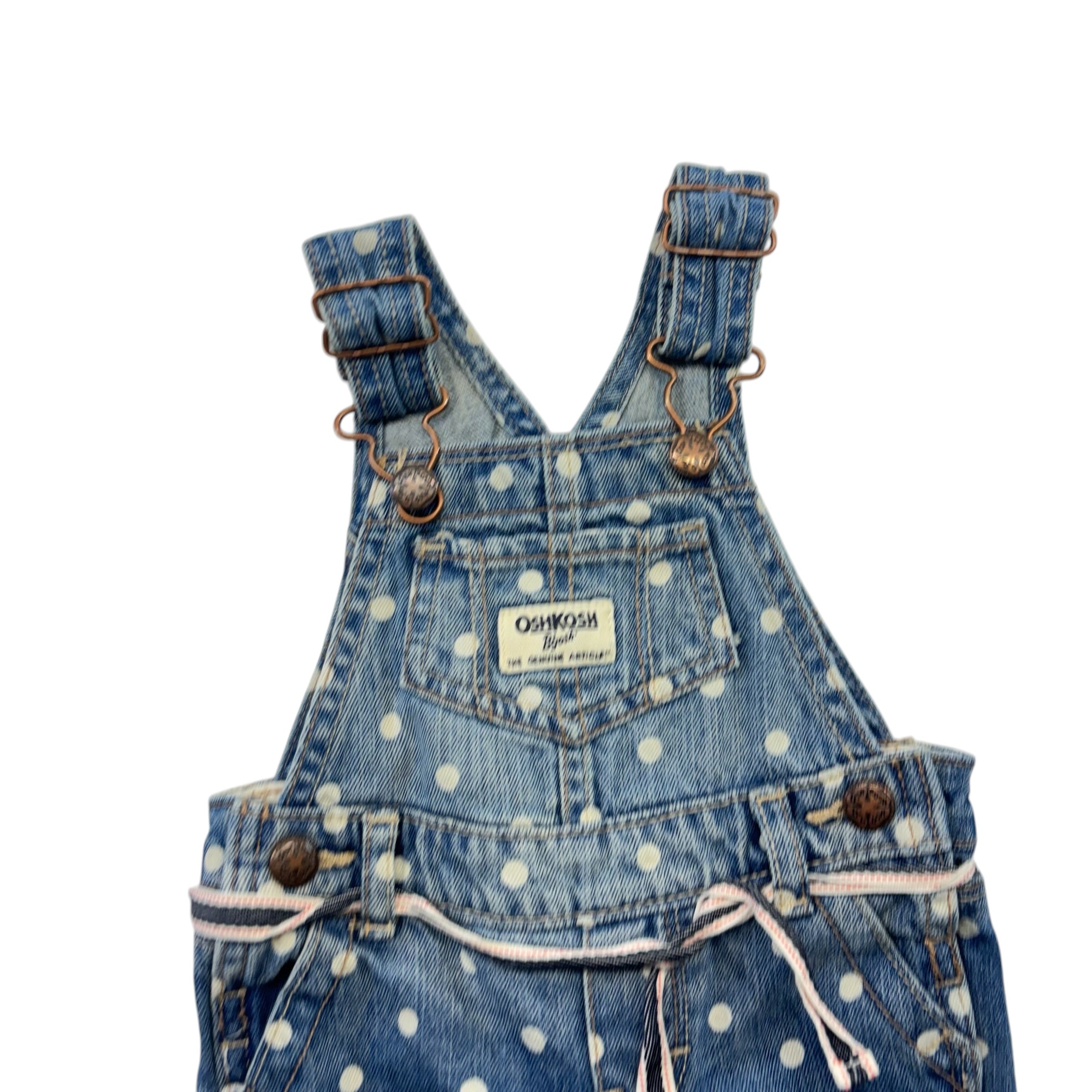 Oshkosh Denim Spot Overalls (6m)