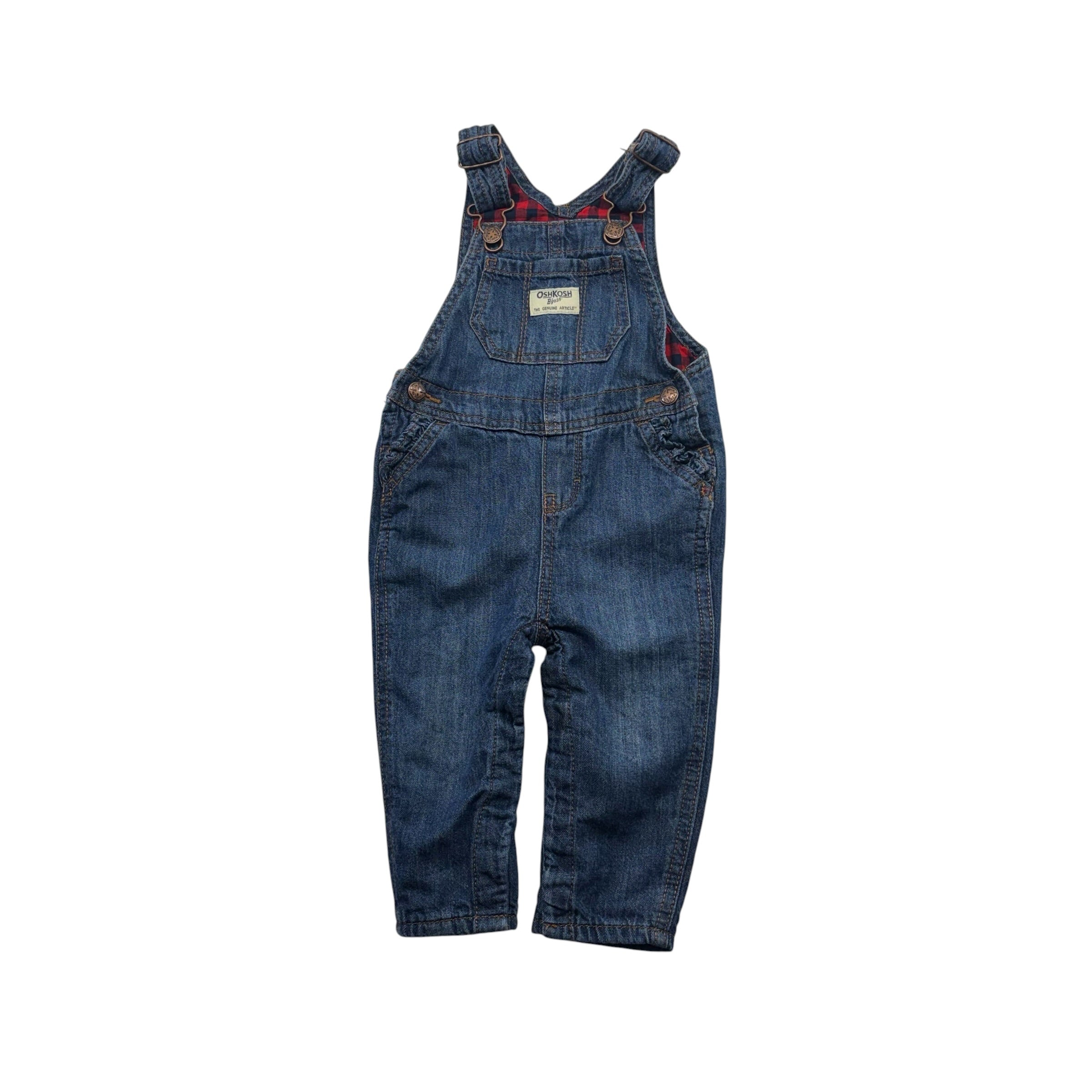 Oshkosh Lined Overalls (12m)