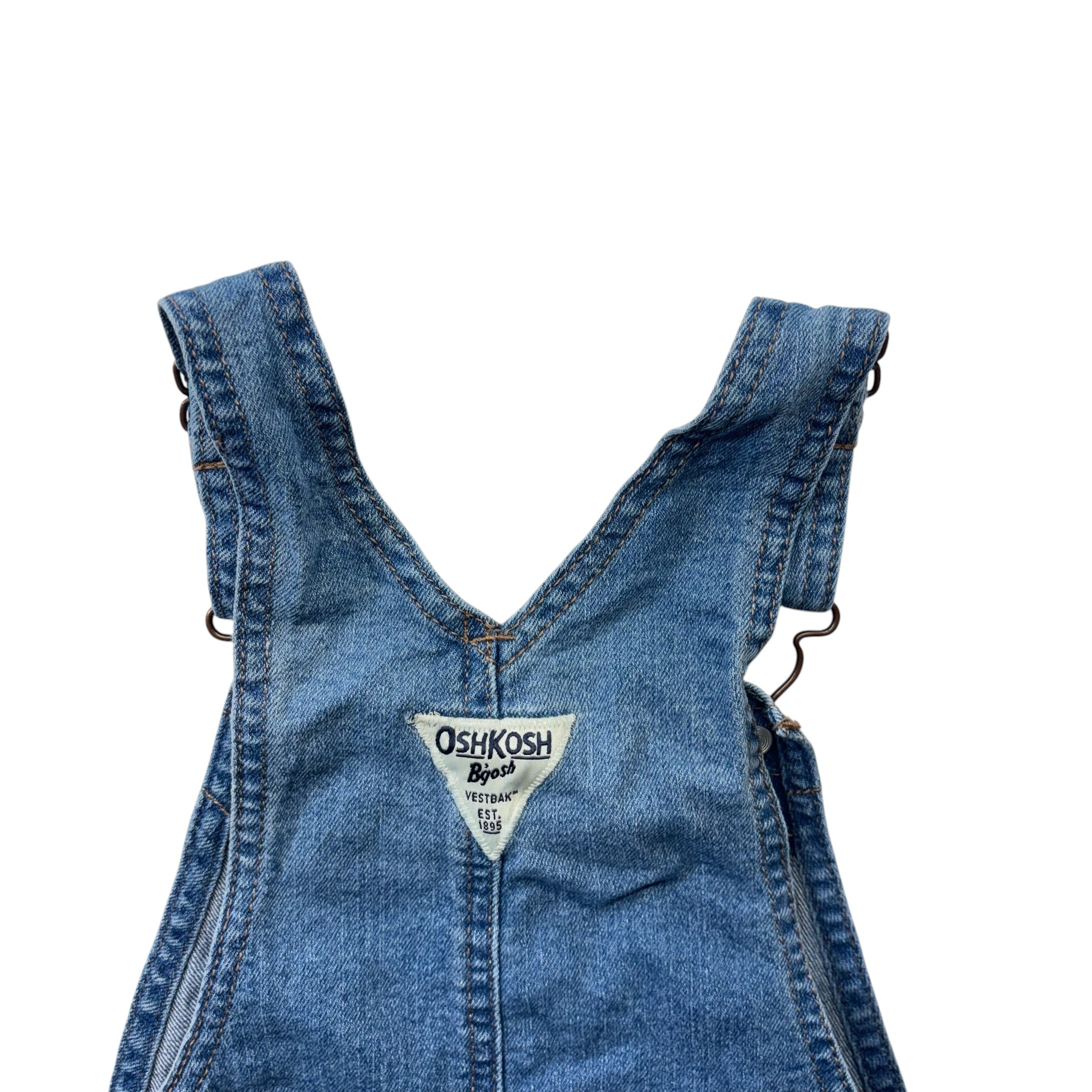 Oshkosh Denim Floral Overalls (4T)