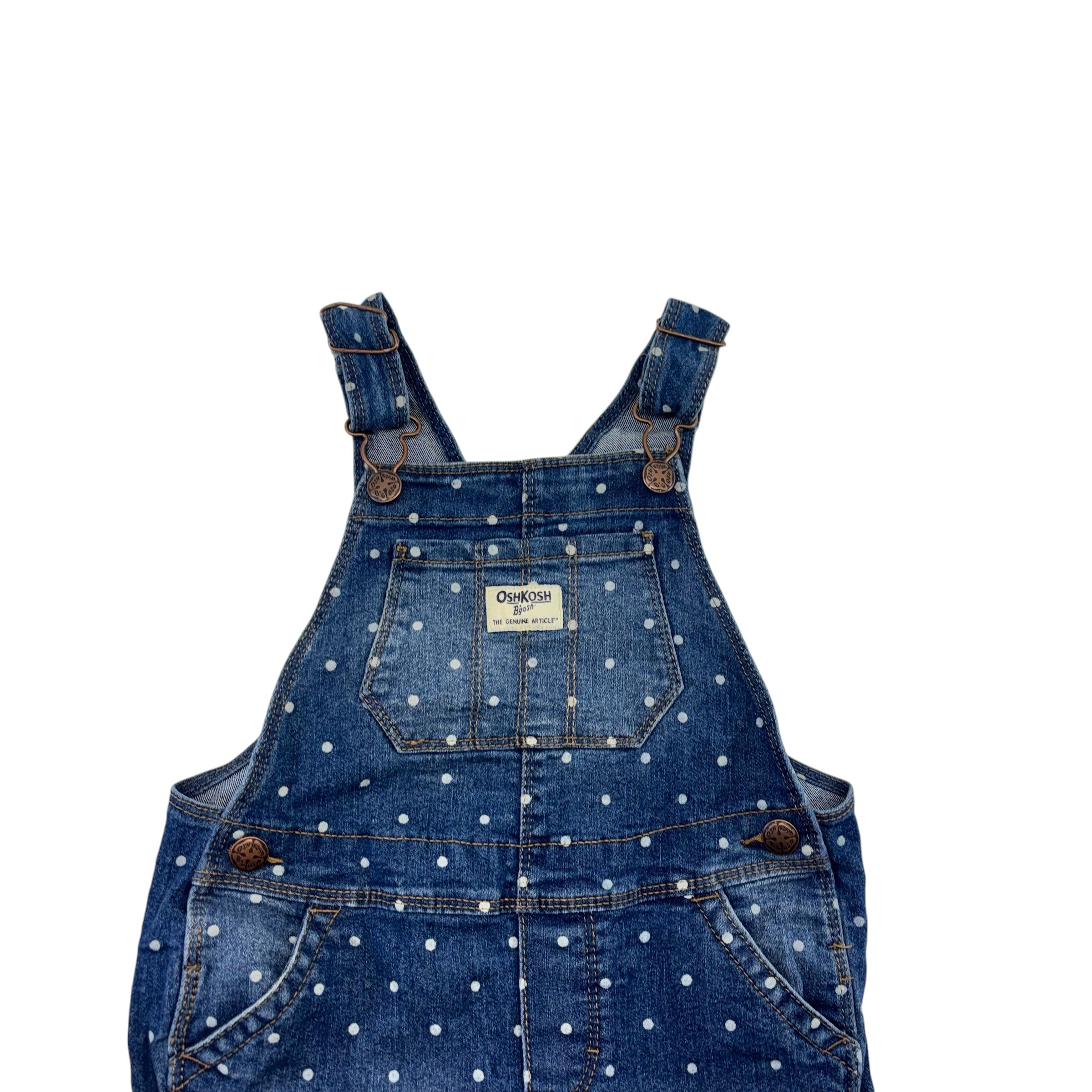 Oshkosh Denim Spot Overalls (4T)