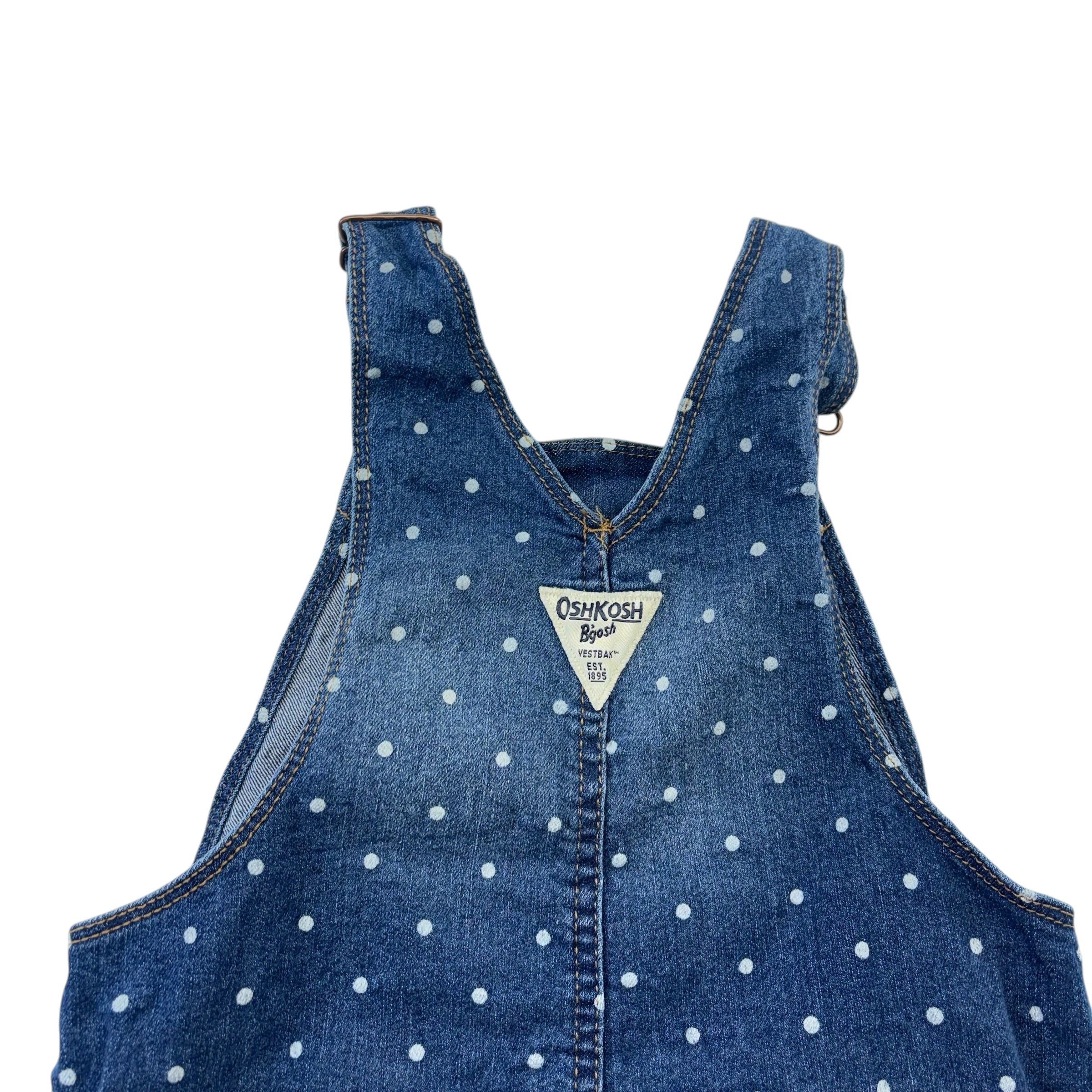 Oshkosh Denim Spot Overalls (4T)