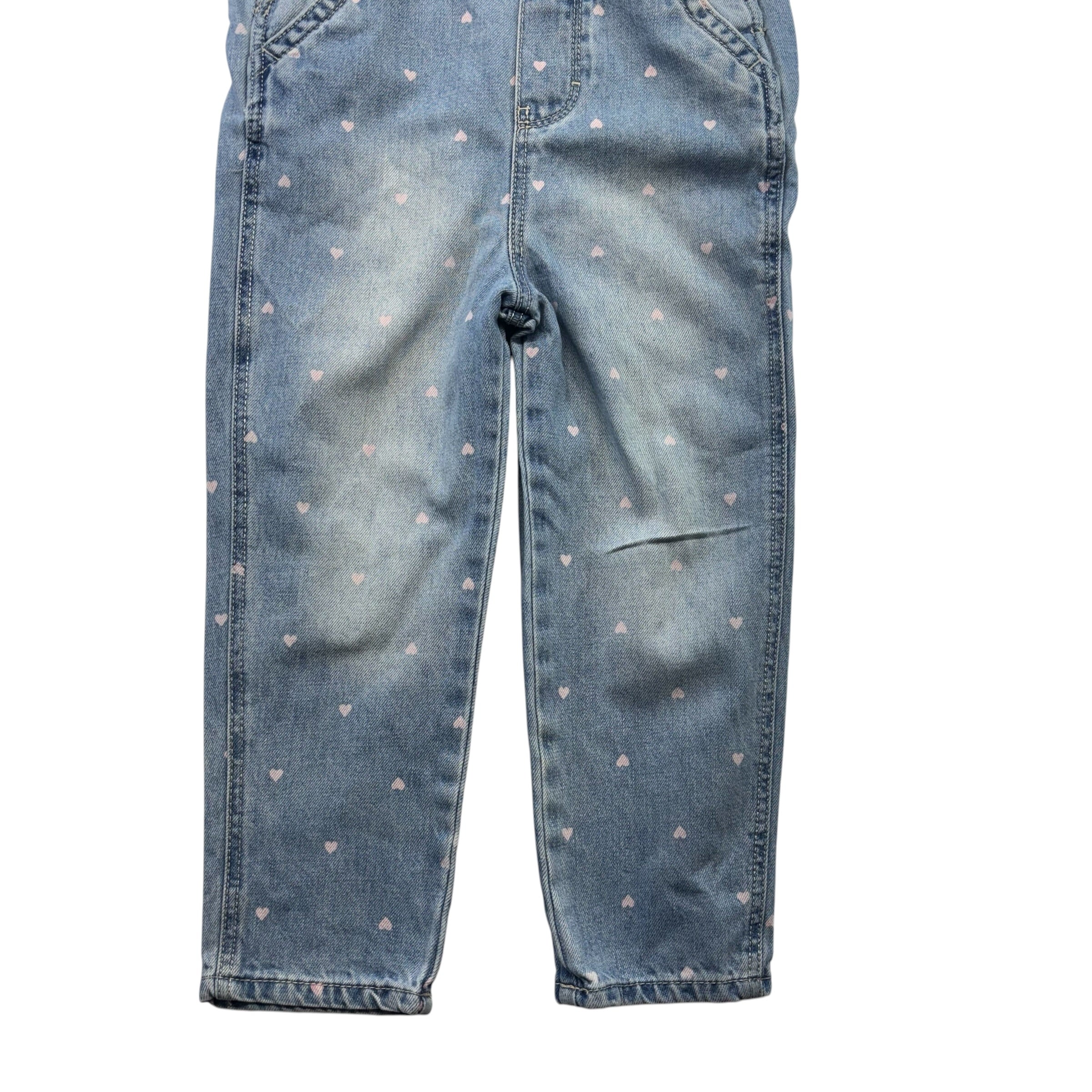 Oshkosh Denim Heart Overalls (4T)