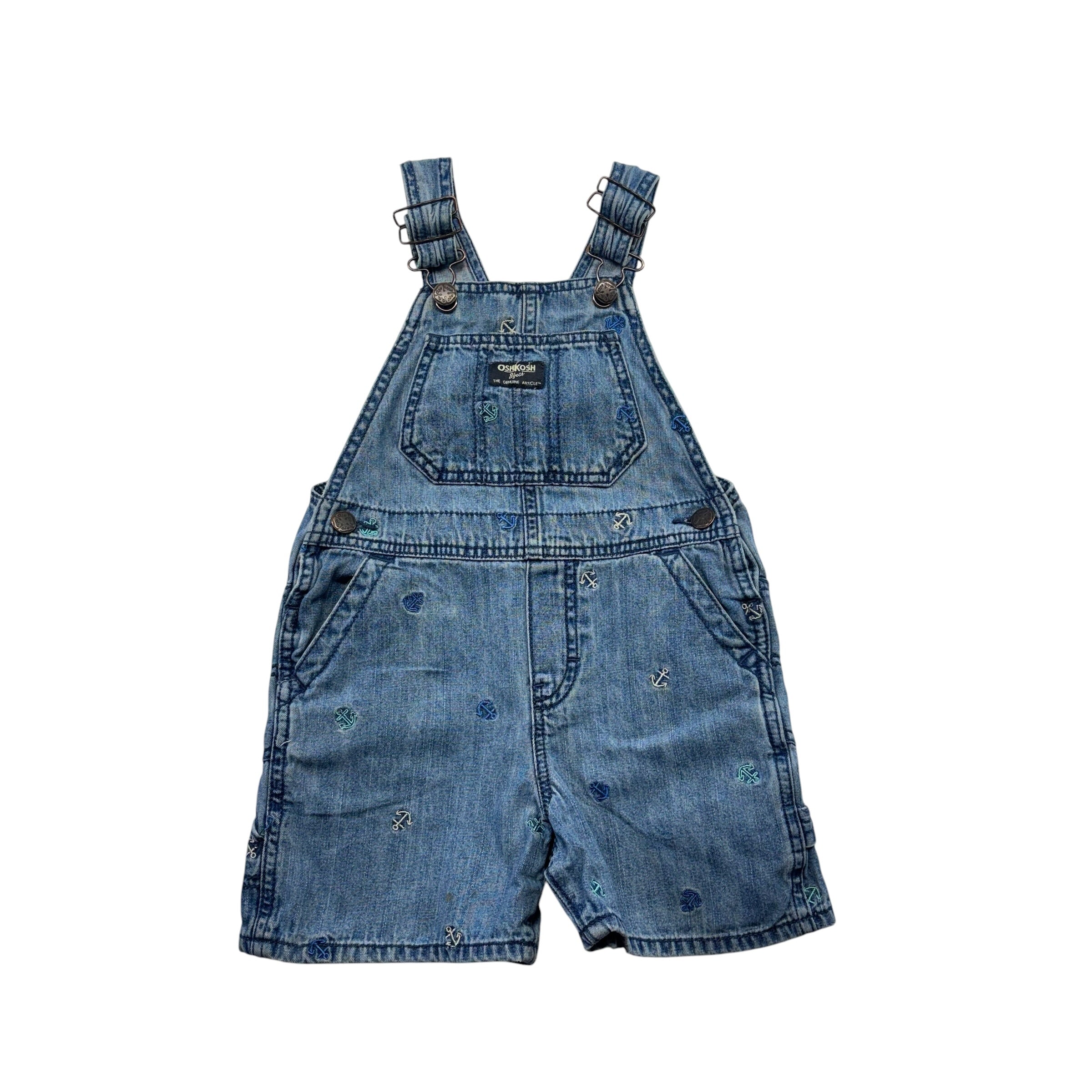 Oshkosh Denim Anchor Overalls (4T)