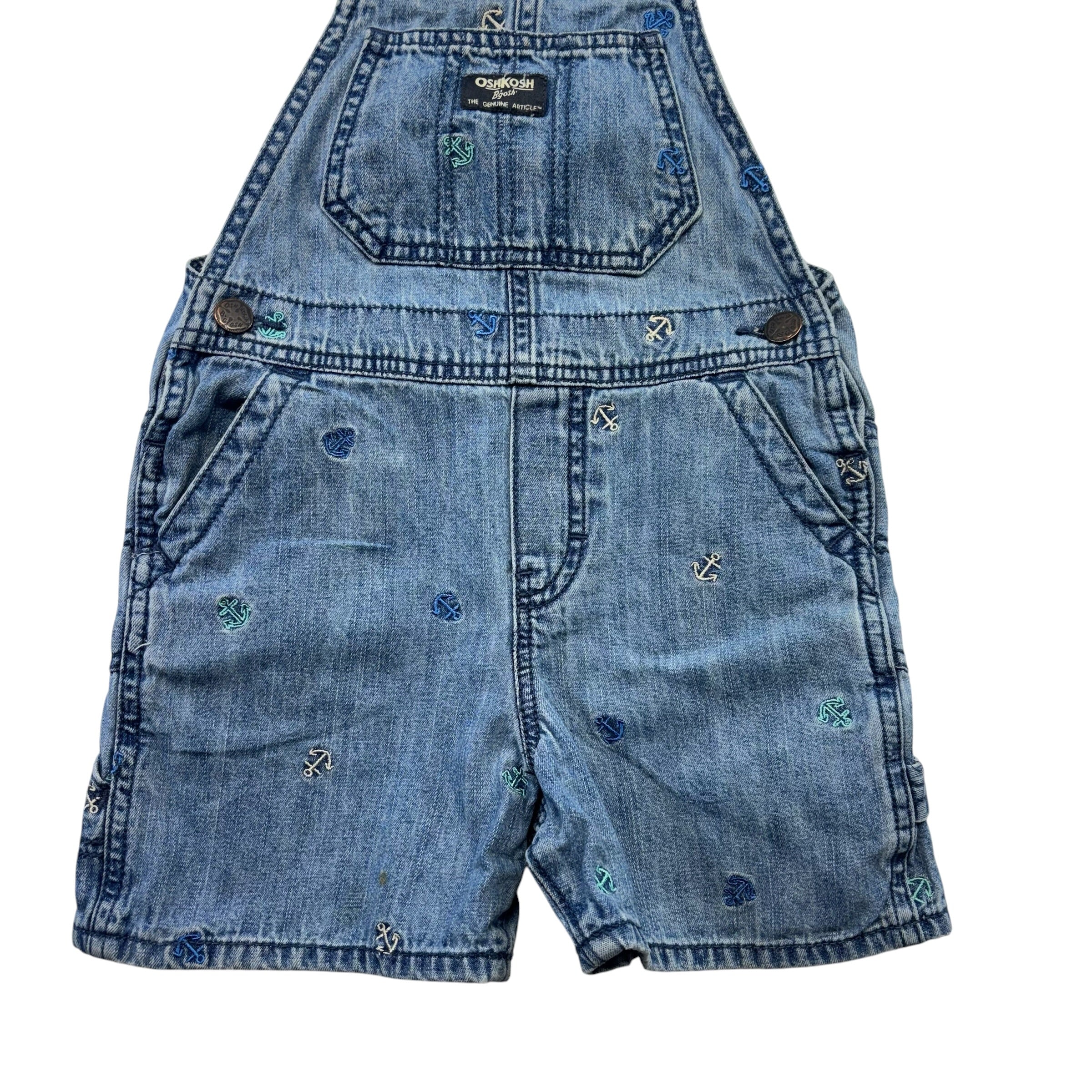 Oshkosh Denim Anchor Overalls (4T)