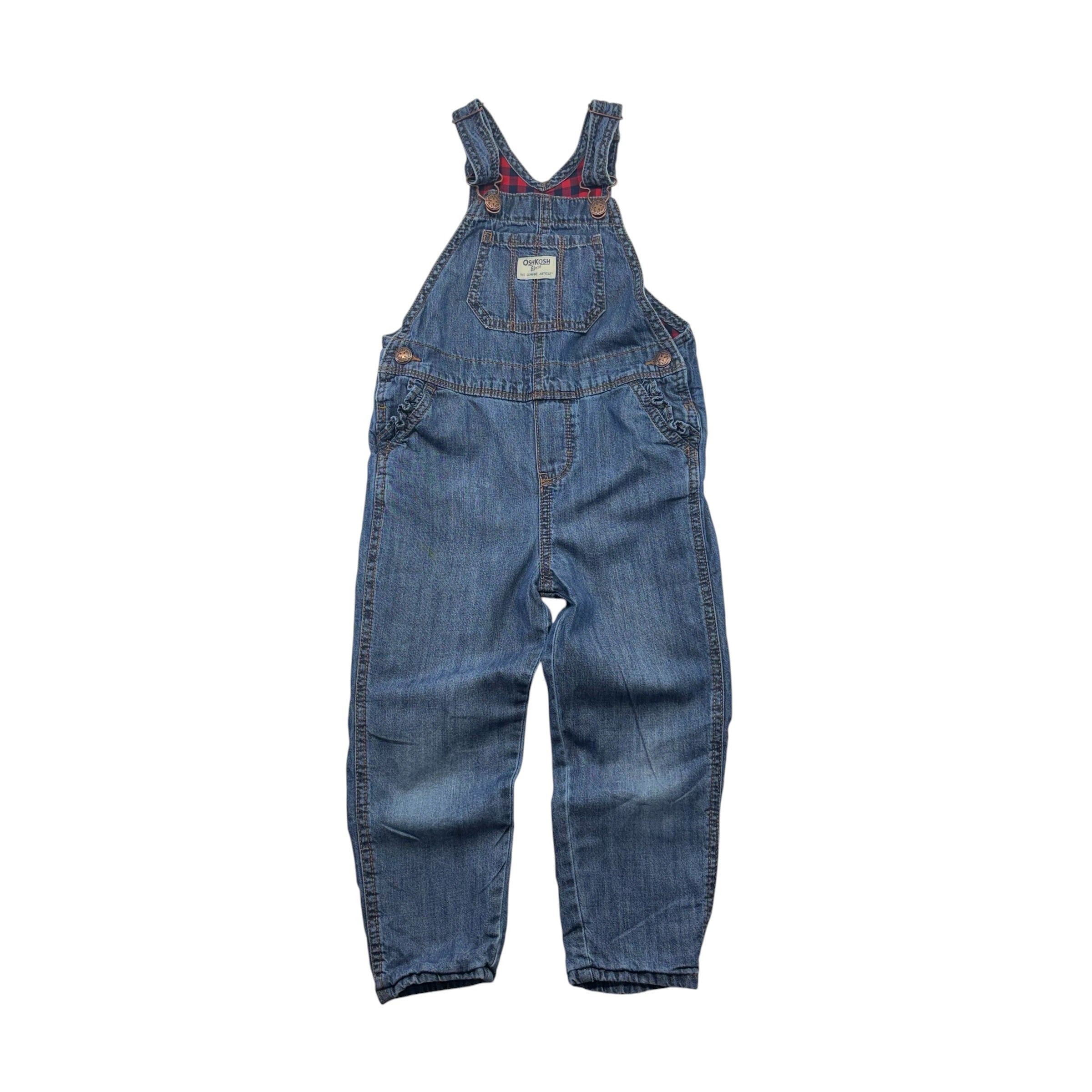 Oshkosh Lined Overalls (4T)