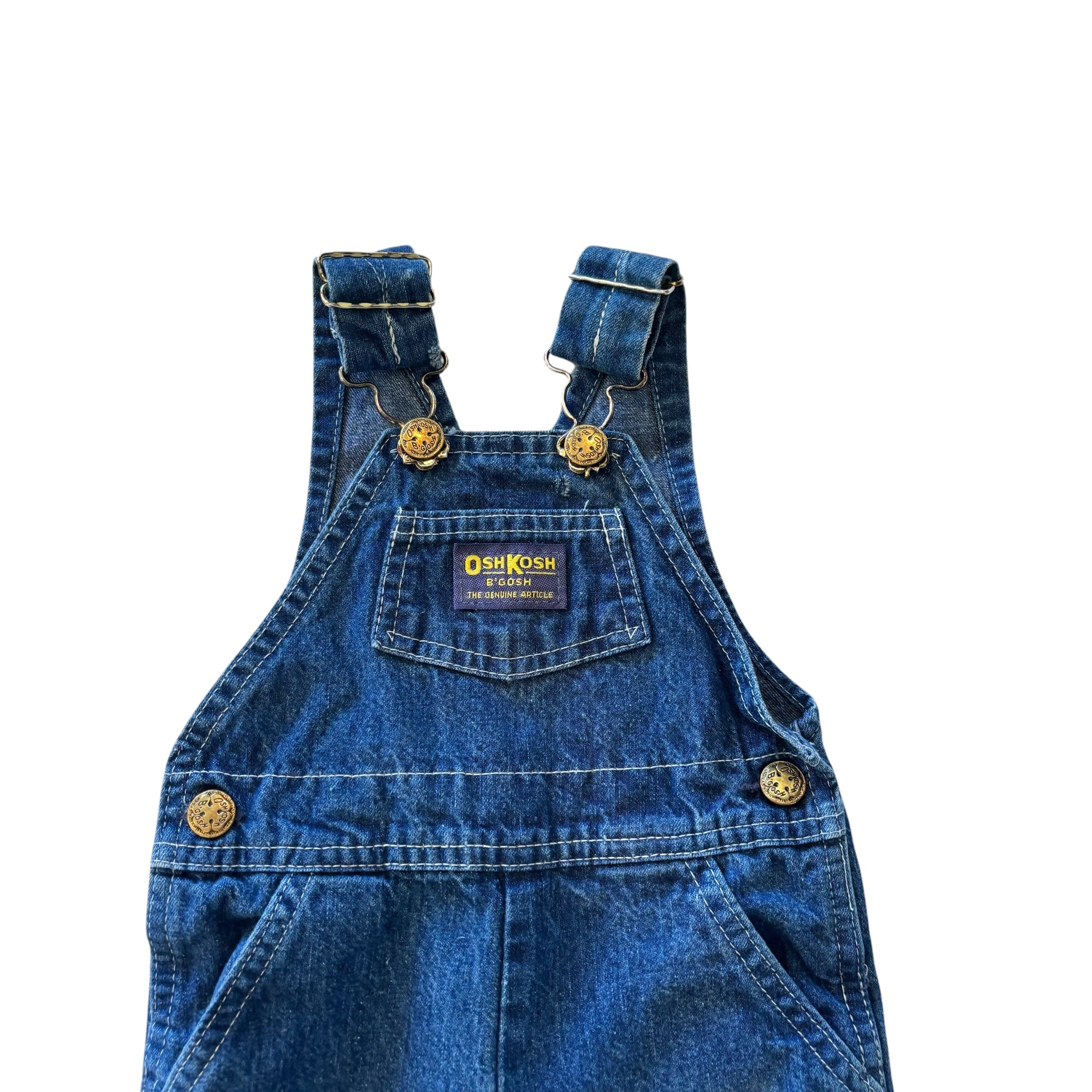 Vintage Oshkosh Denim Overalls (6-9m)