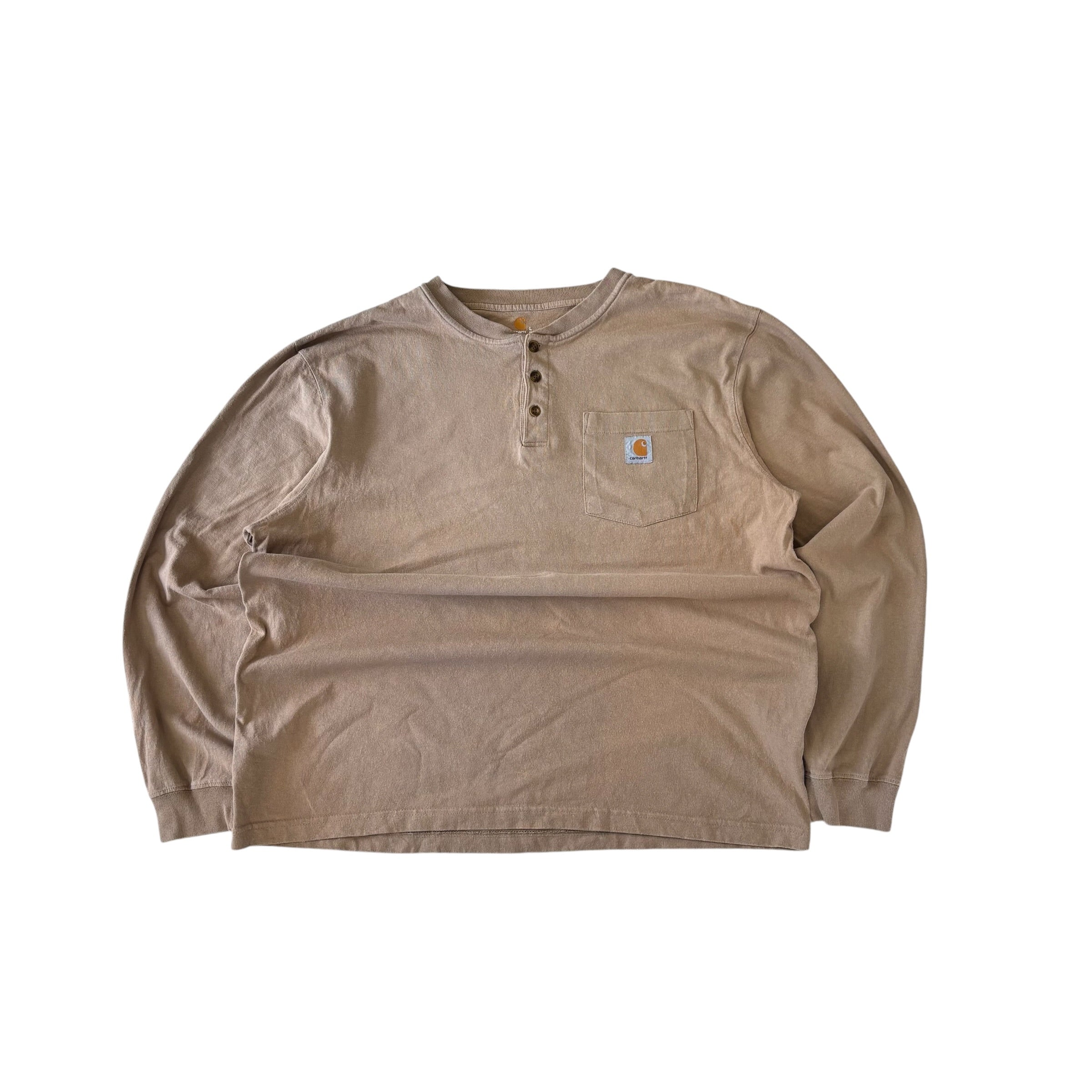 Carhartt Beige Long-Sleeve (L/XL)