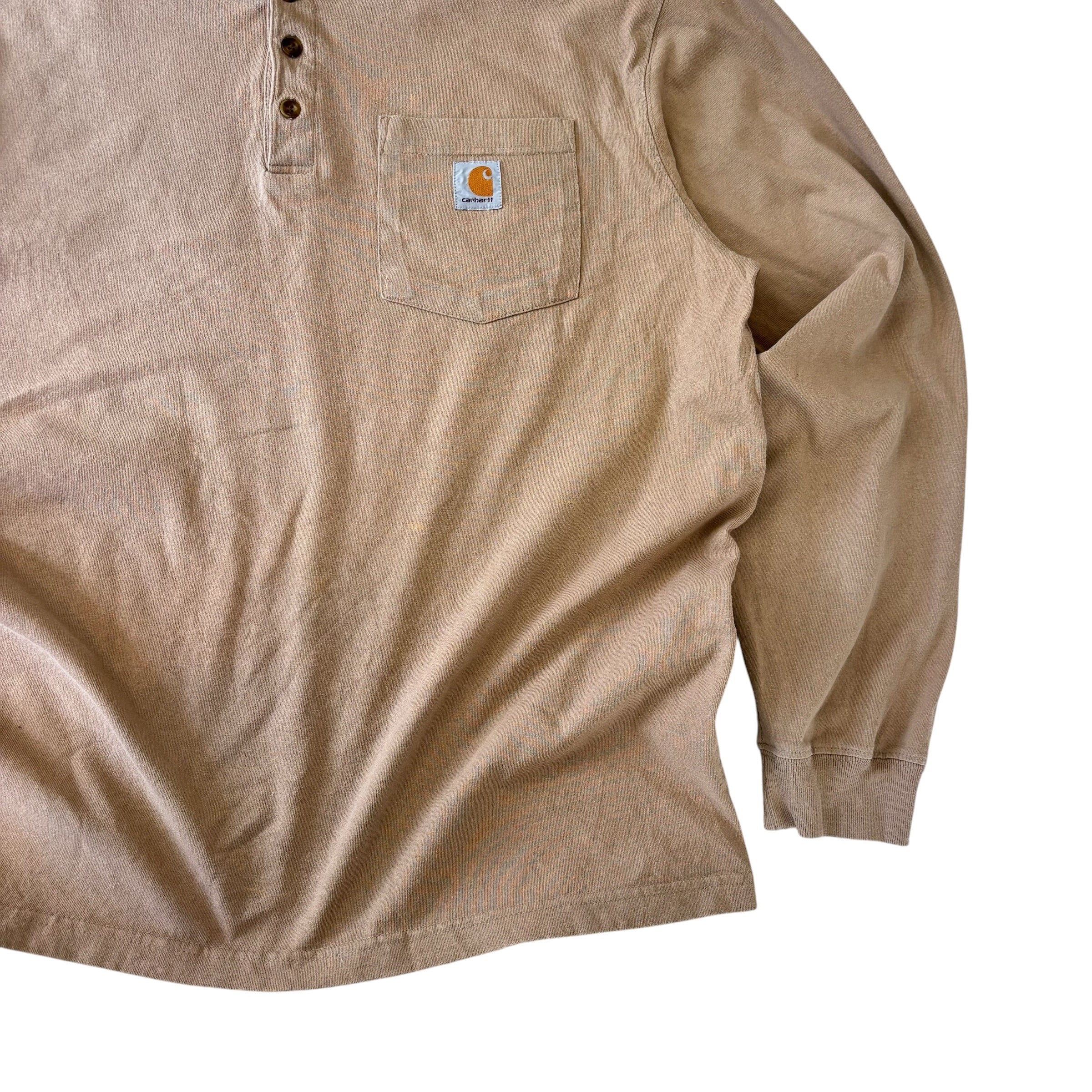 Carhartt Beige Long-Sleeve (L/XL)