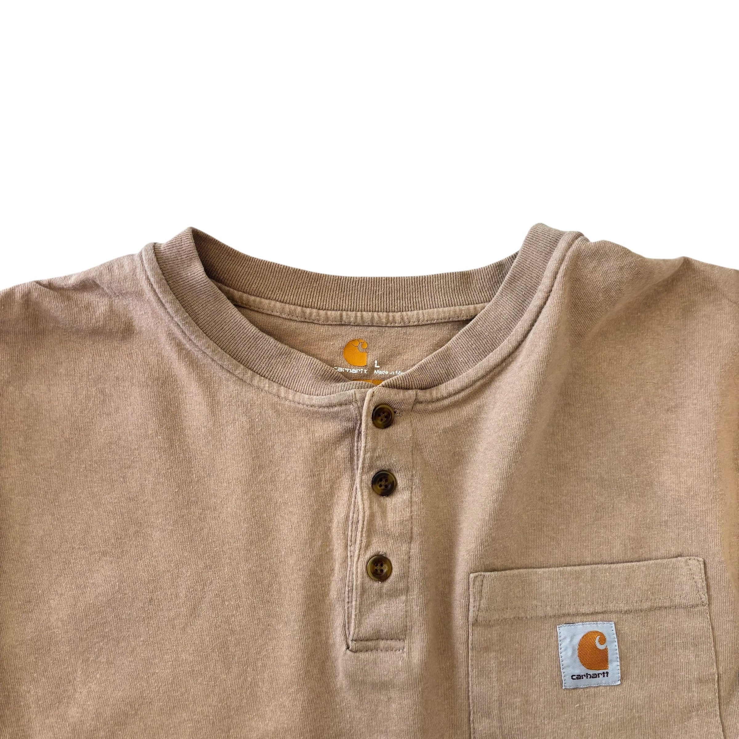 Carhartt Beige Long-Sleeve (L/XL)