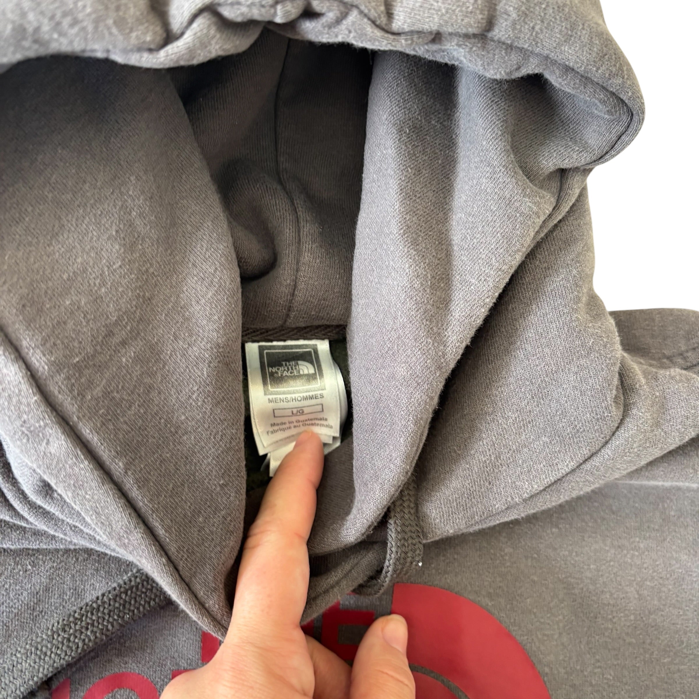 Vintage The North Face Grey Hoodie (L)
