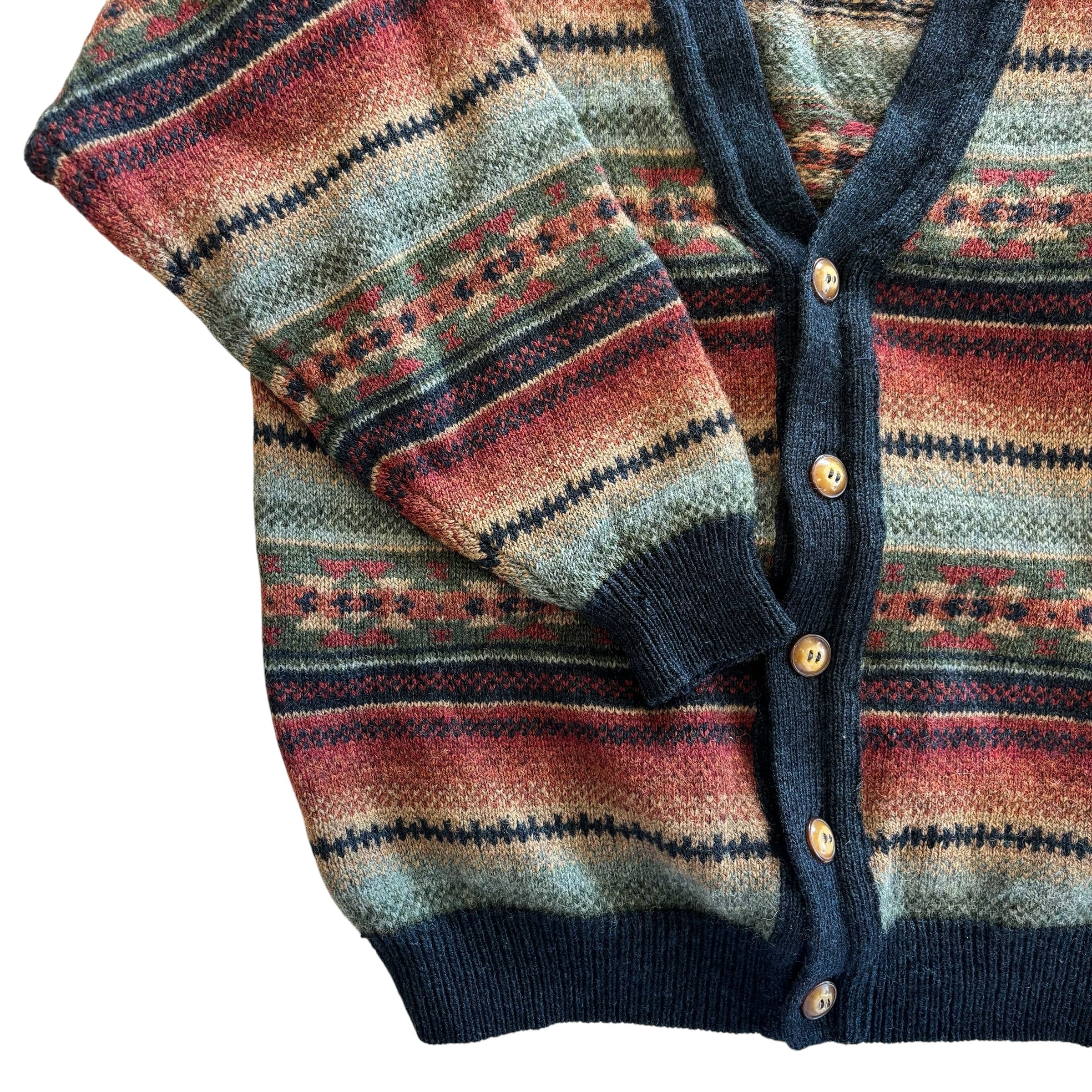 Vintage Woollen Cardigan (M)