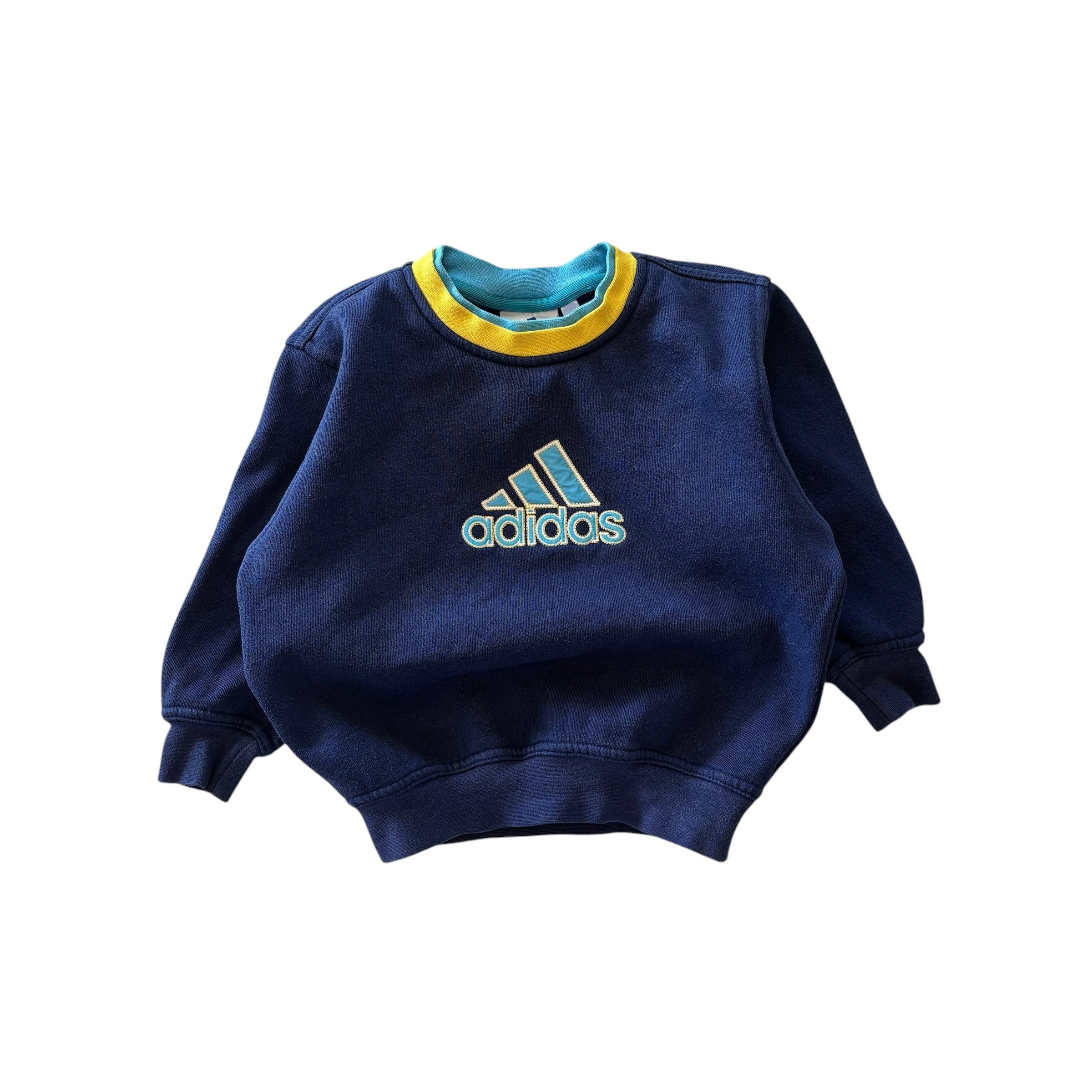 Vintage Adidas Colour Block Crew (4)