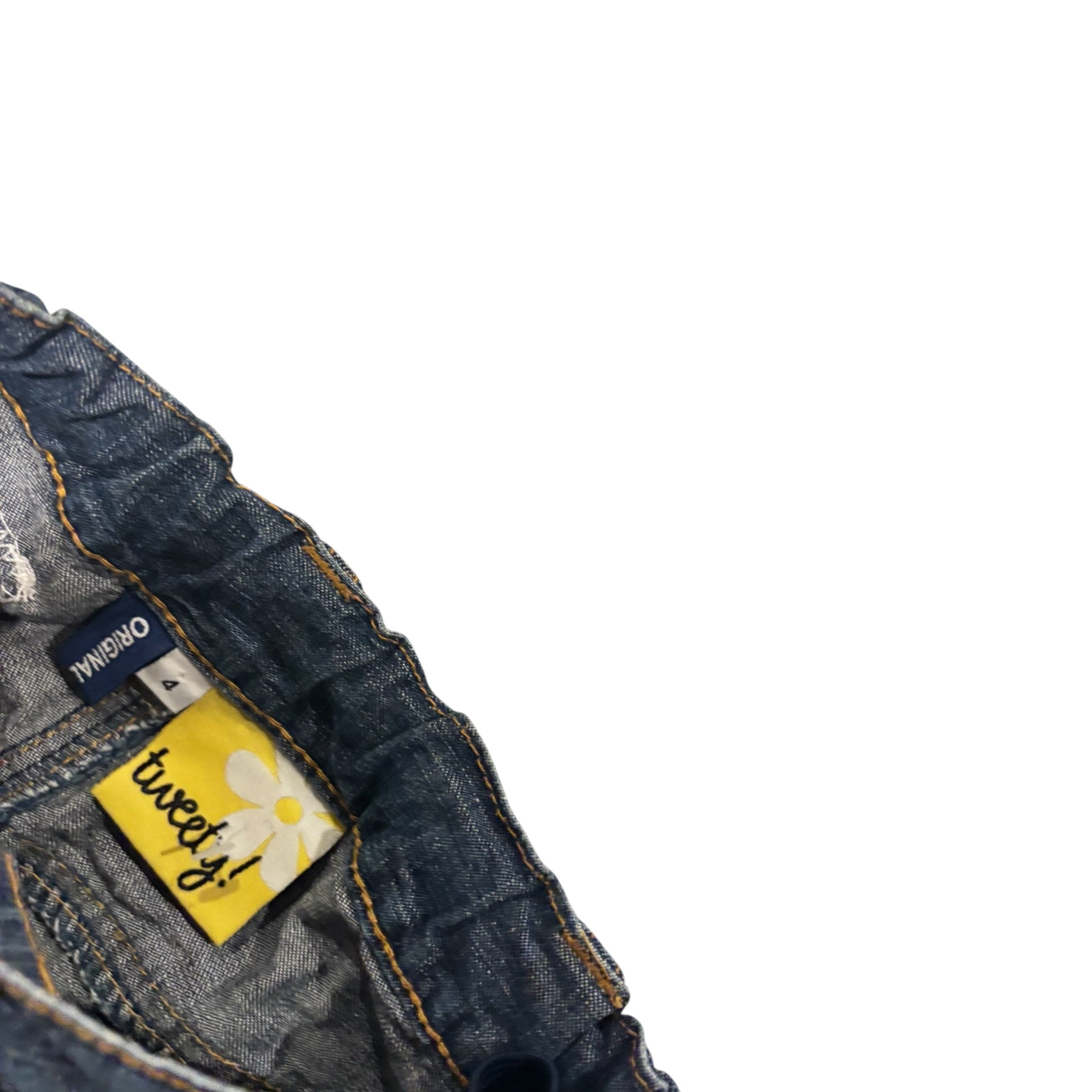 Tweety Denim Patch Skirt (4)