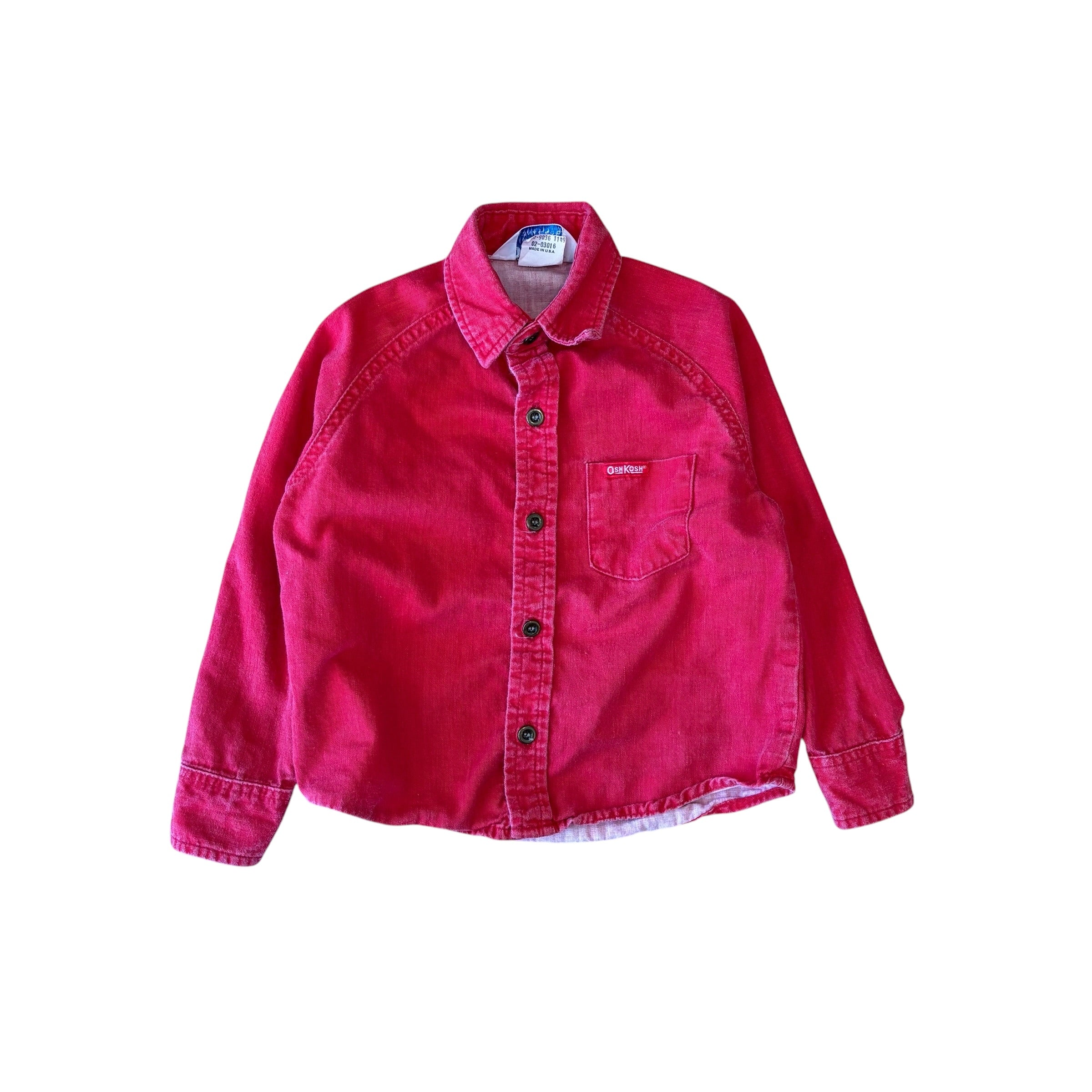 Vintage Red Oshkosh Shirt (18m)