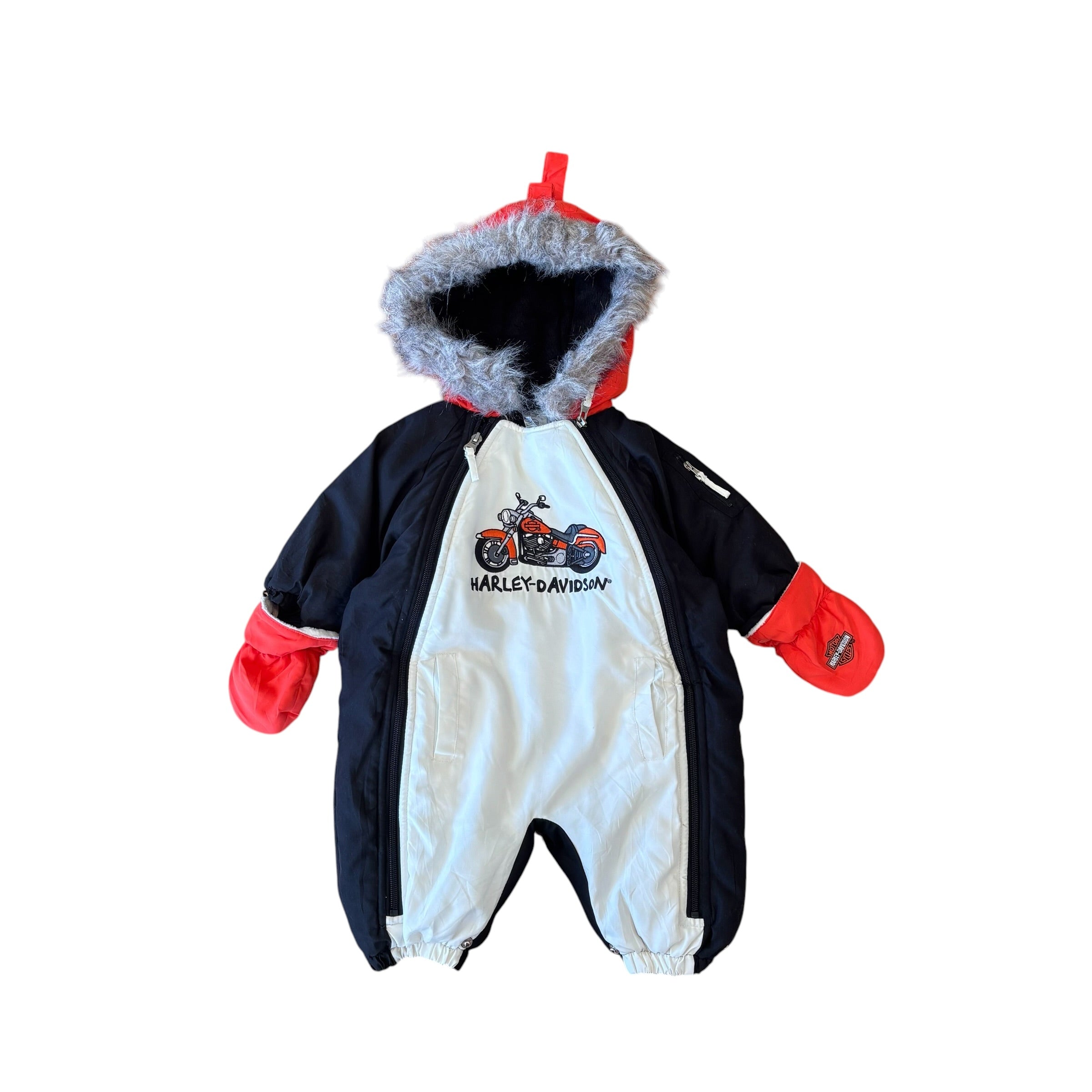 Harley Davidson Fleece Snow Suit (6-9m)
