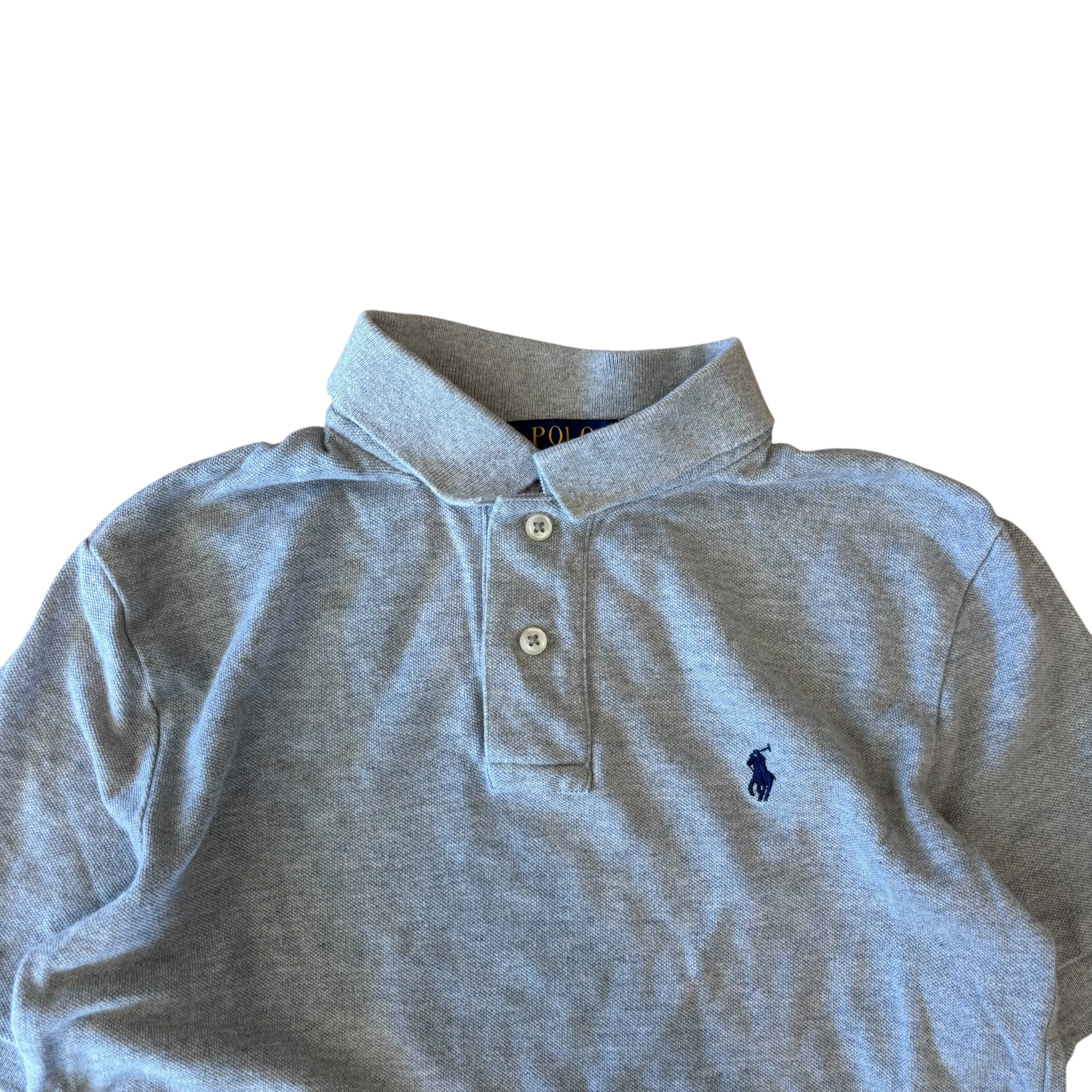 Ralph Lauren Grey Polo (8-10)
