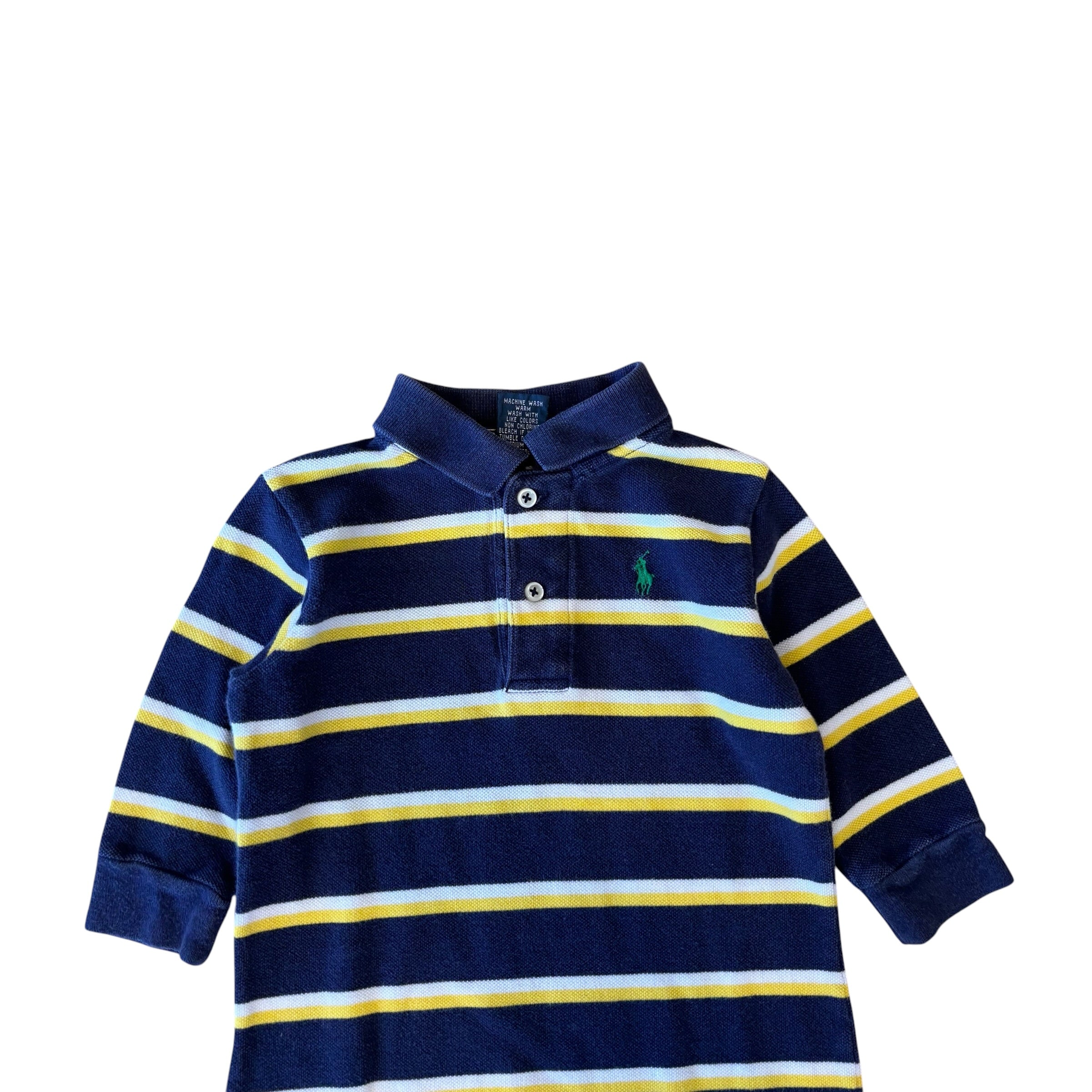 Ralph Lauren Striped Onesie (12m)