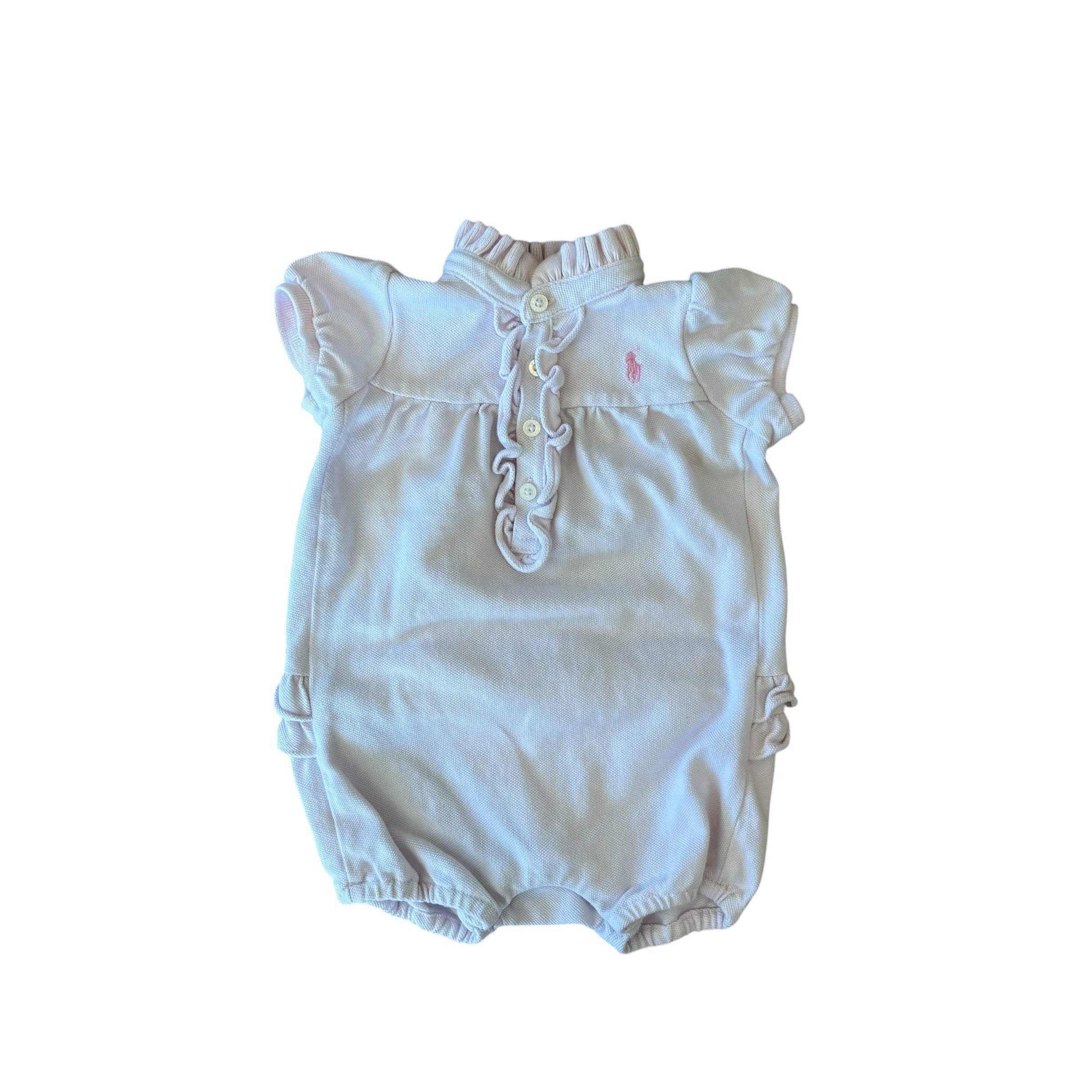 Ralph Lauren Baby Pink Romper (6m)