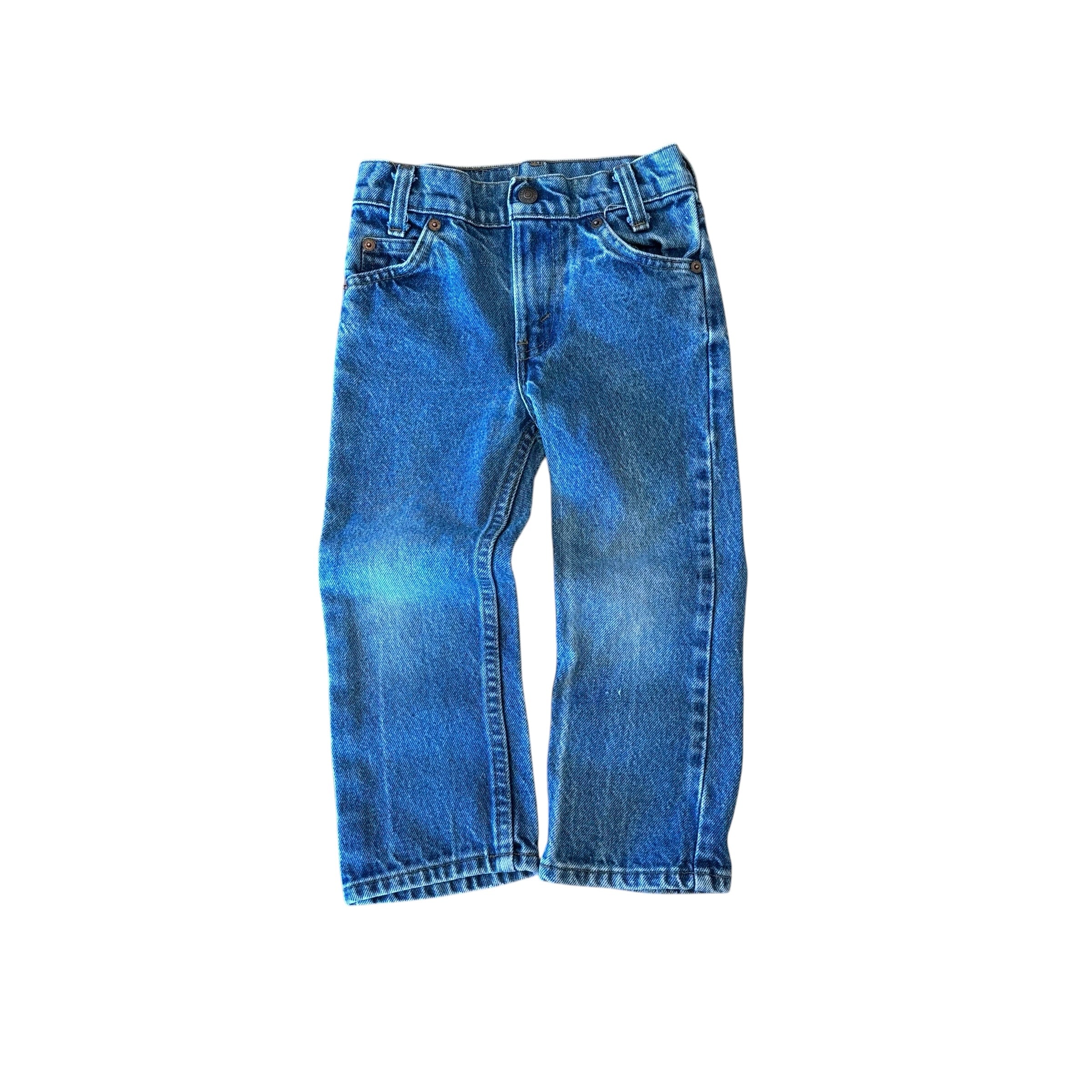 Vintage Orange Tab Levis Denim Jeans (3-4)