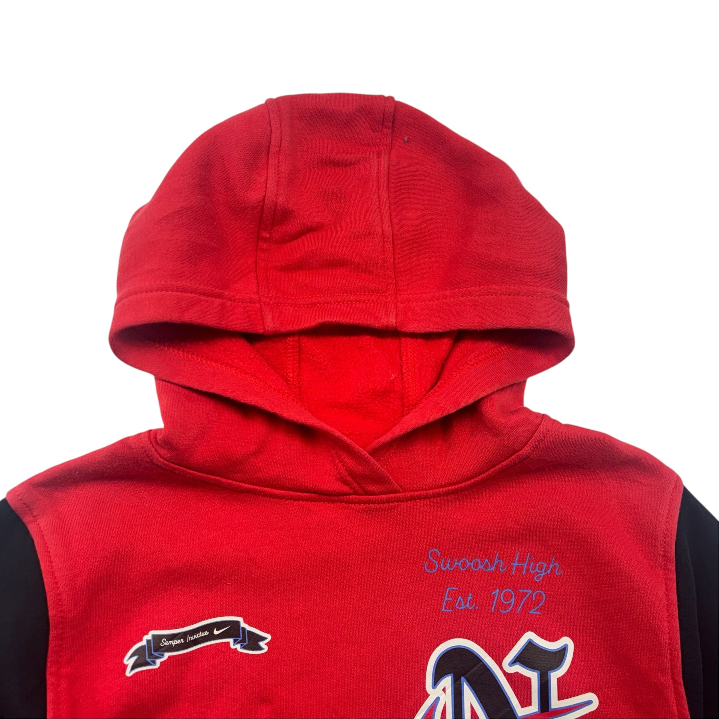 Nike Black & Red Hoodie (8)