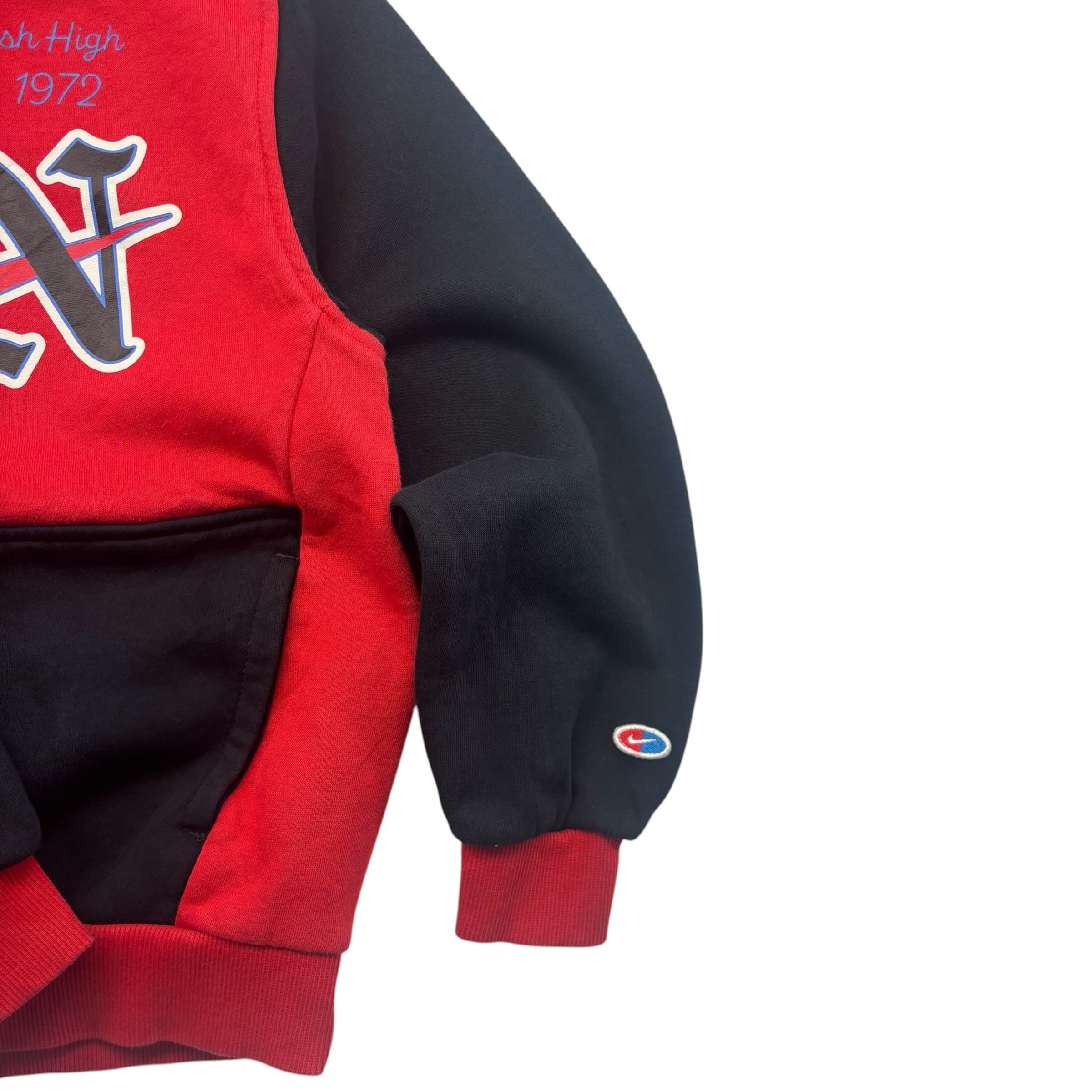 Nike Black & Red Hoodie (8)