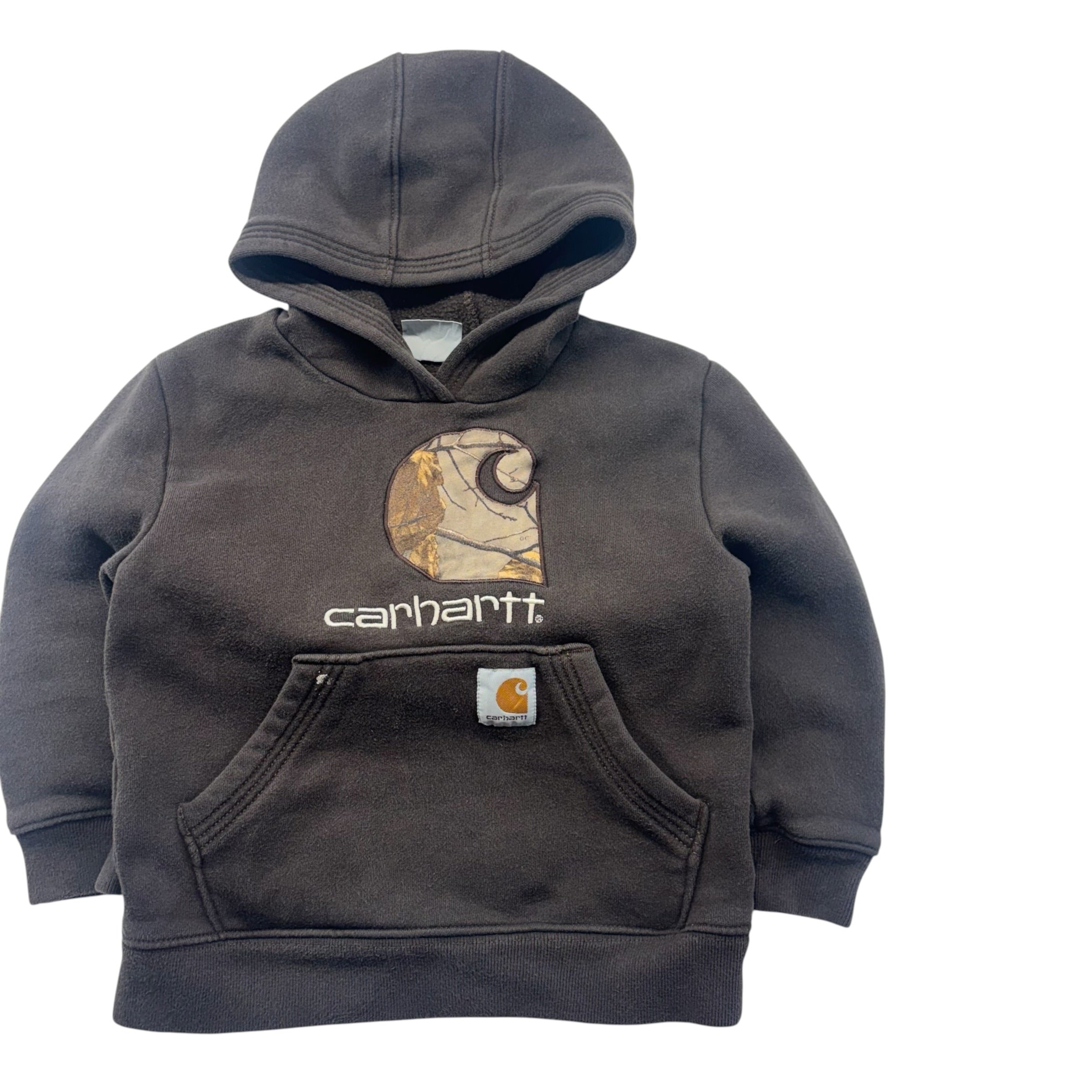 Chocolate Brown Carhartt Hoodie (4T)
