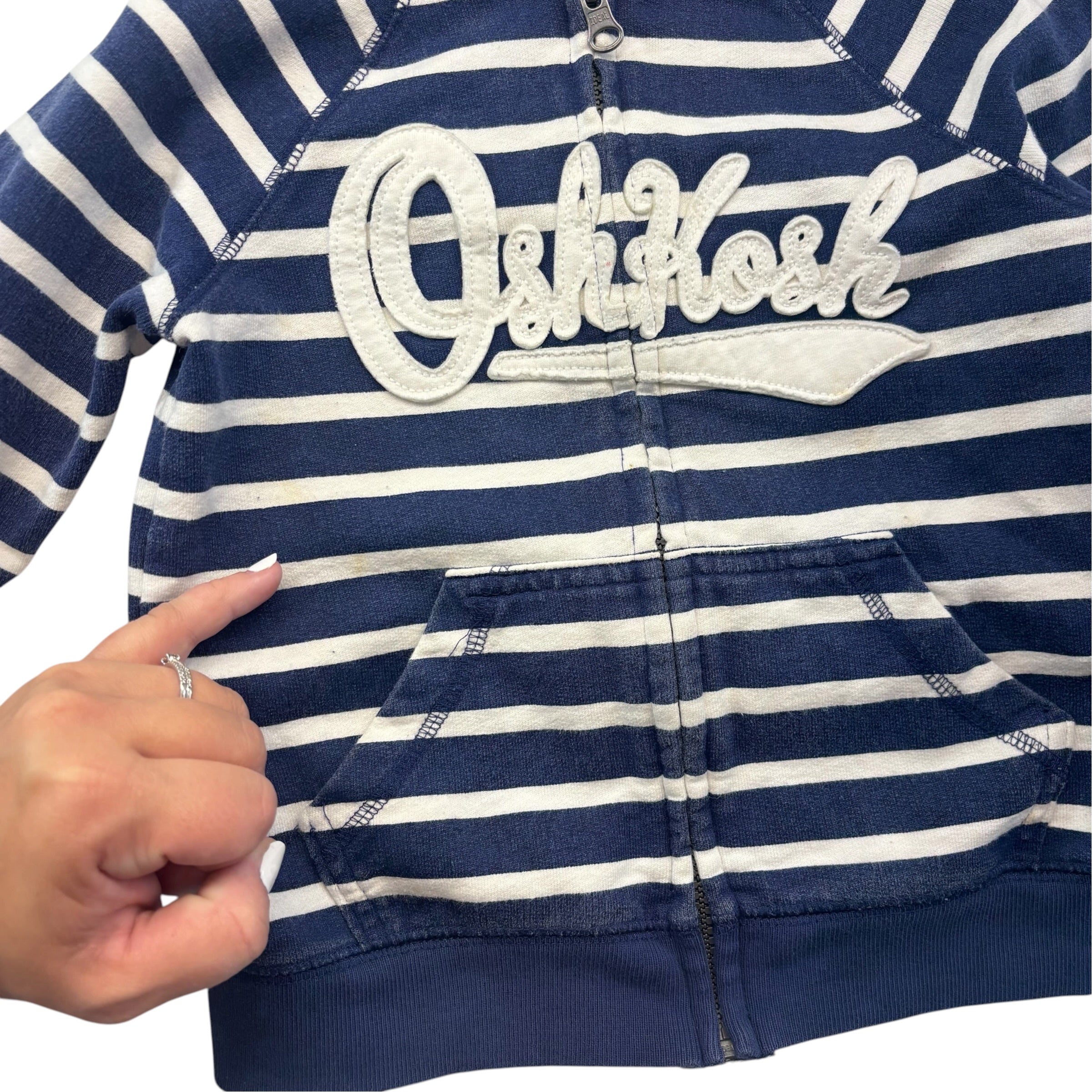 OshKosh Striped Sweatshirt (3T)