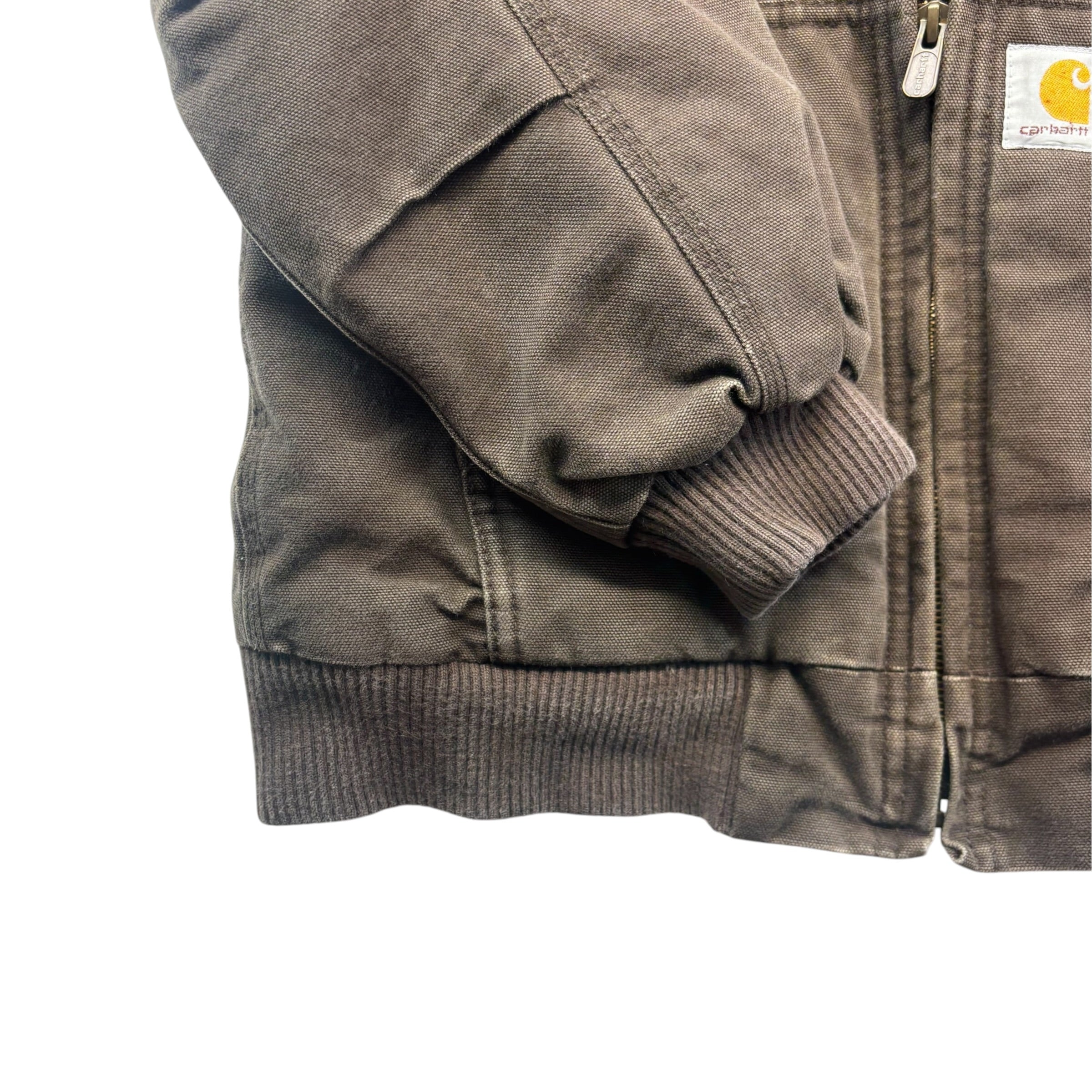 Chocolate Brown Carhartt Lined Jacket (10-12)