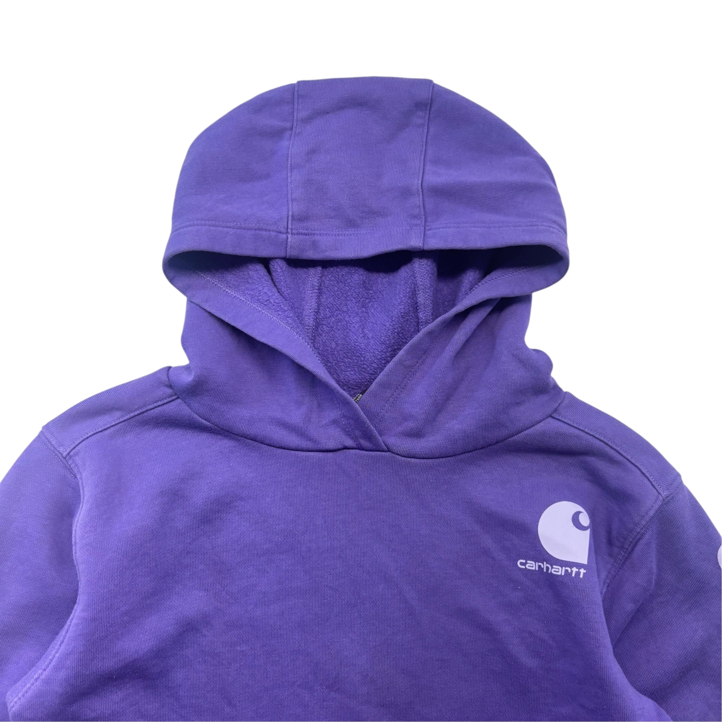 Purple Carhartt Logo Hoodie (5)