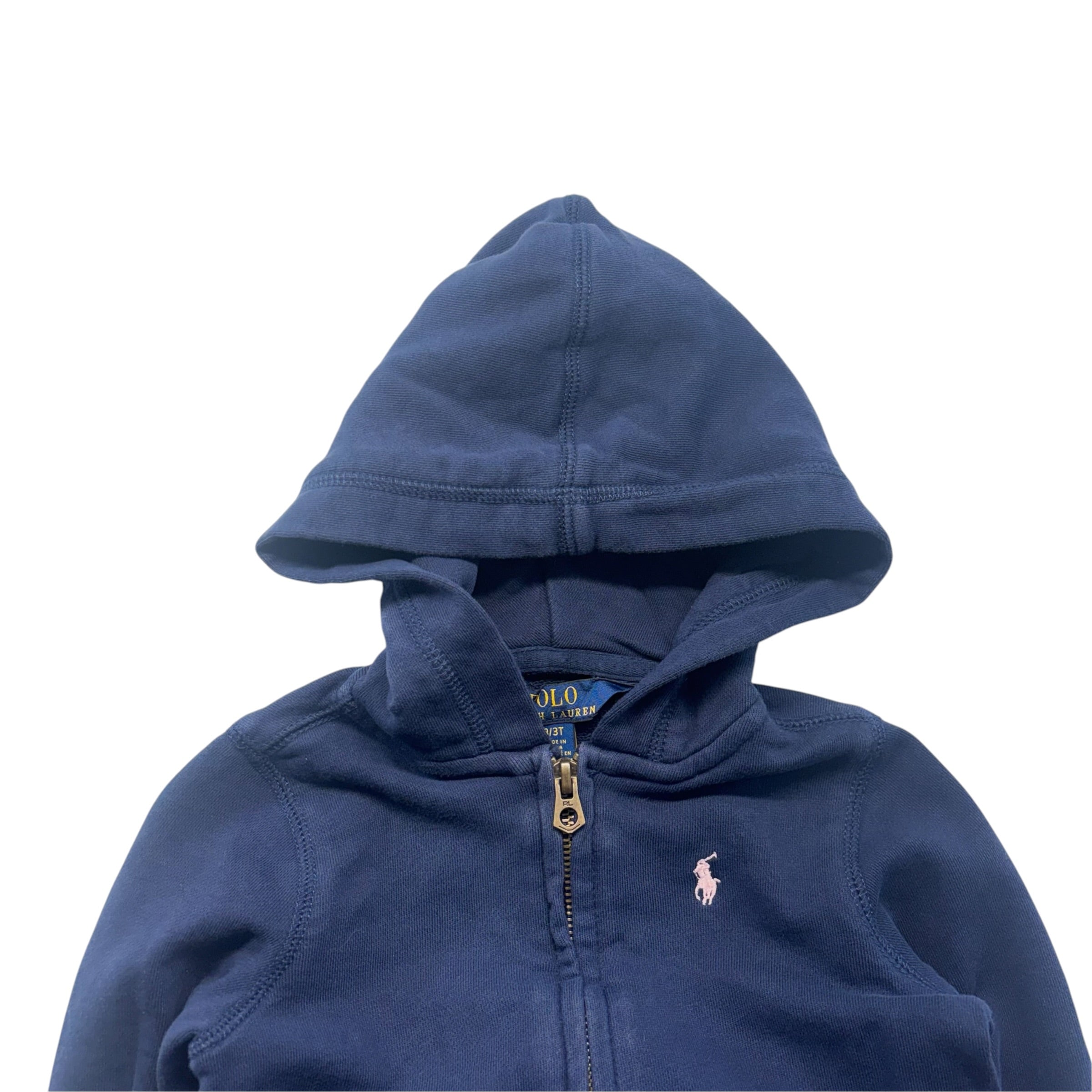 Ralph Lauren Navy & Pink Sweatshirt (3T)