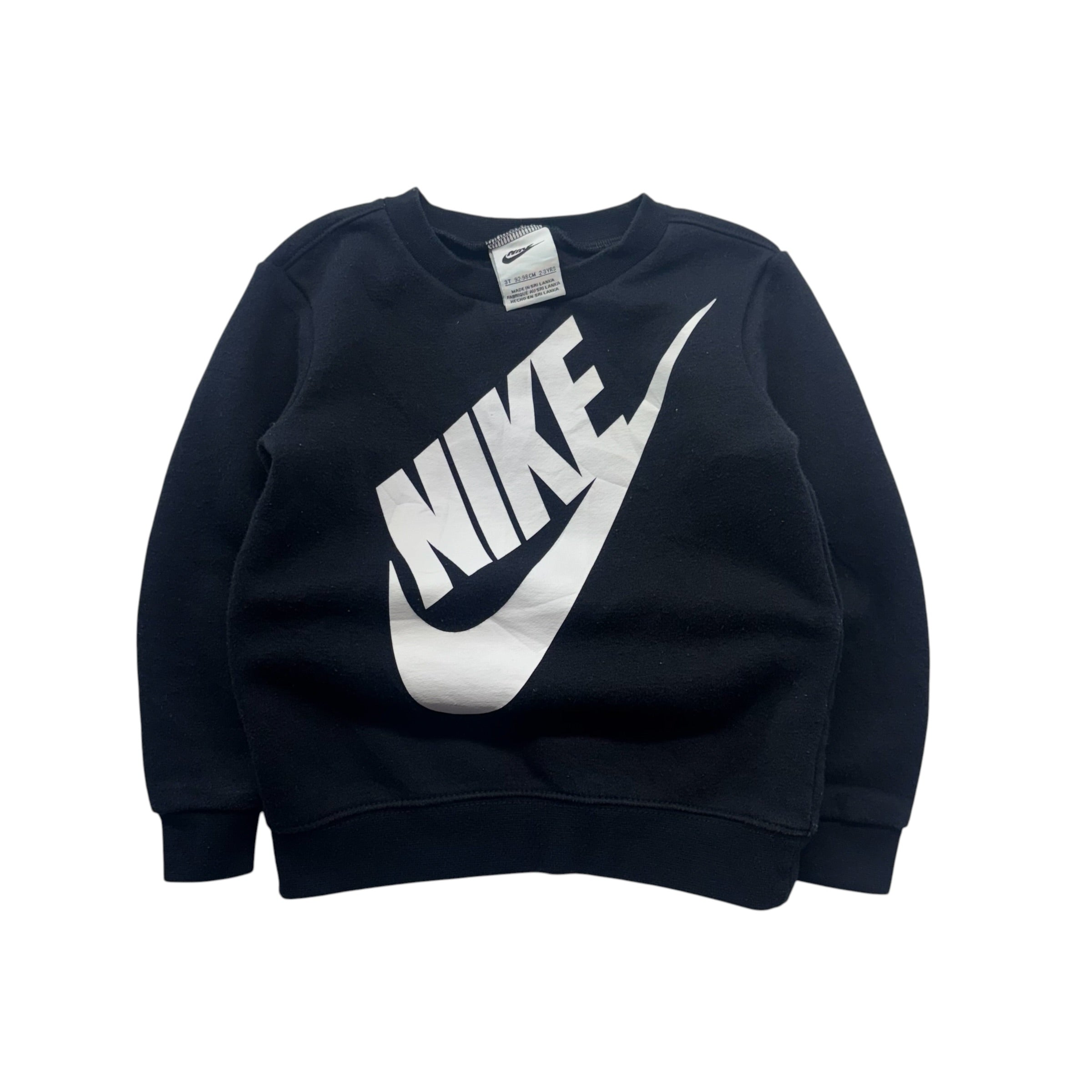 Nike Black Logo Crew (2-3)
