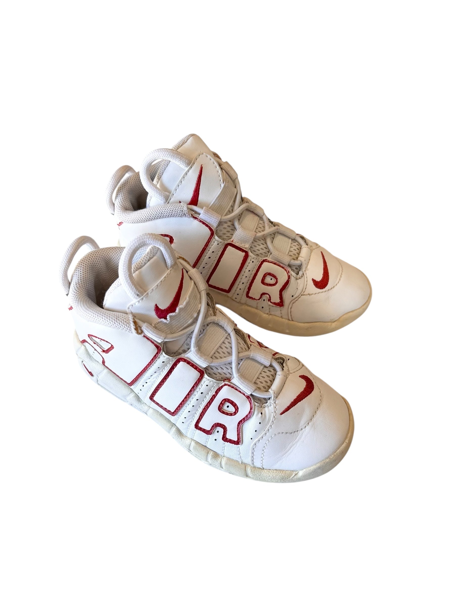 Nike Air More Uptempo 'White Varsity Red' (10c)
