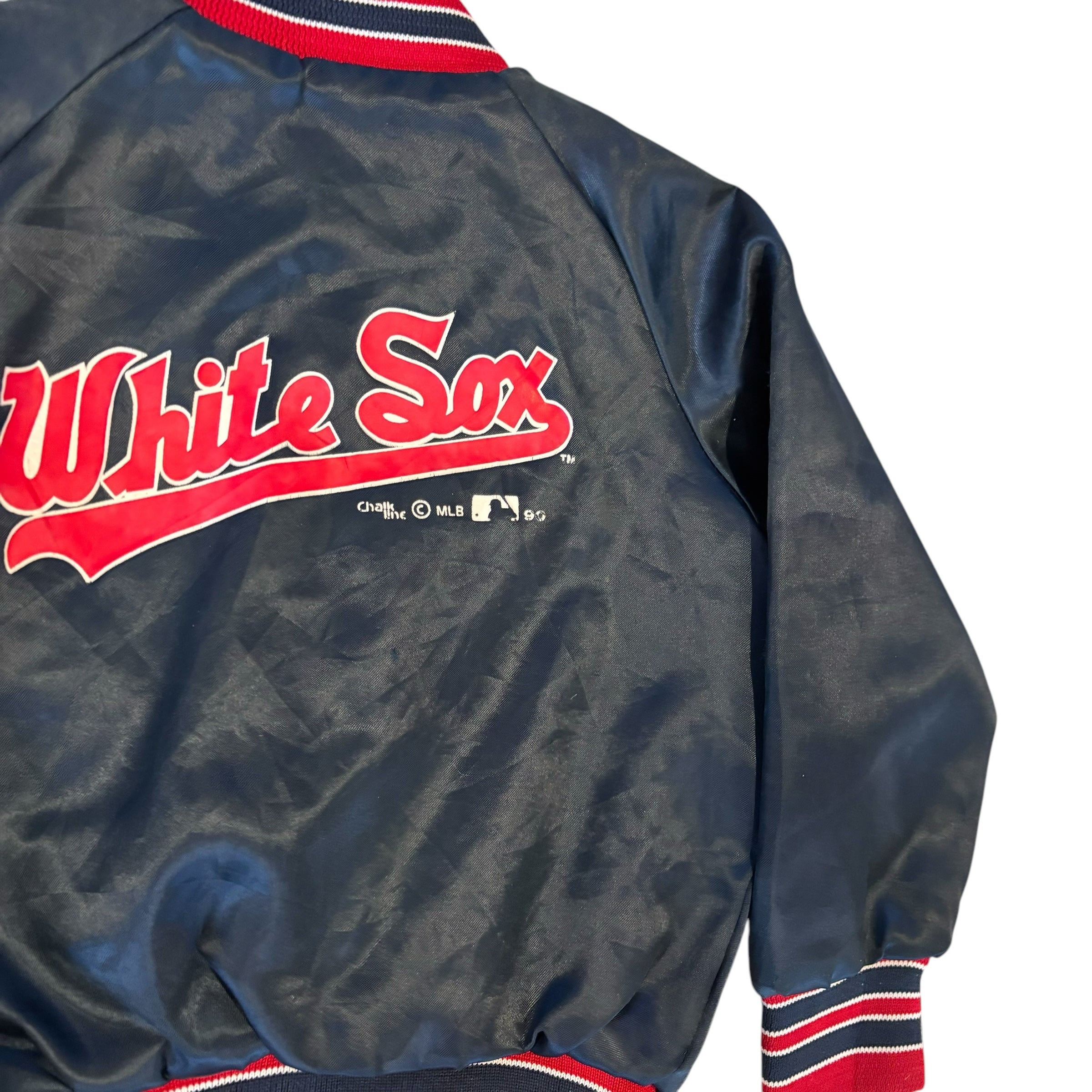 Vintage White Sox Chalkline Jacket