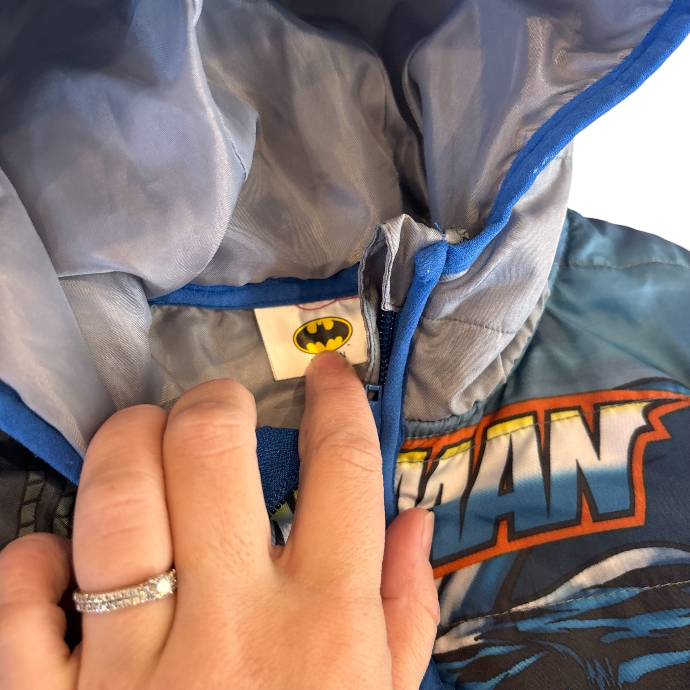 Batman Puffer Jacket (2T)