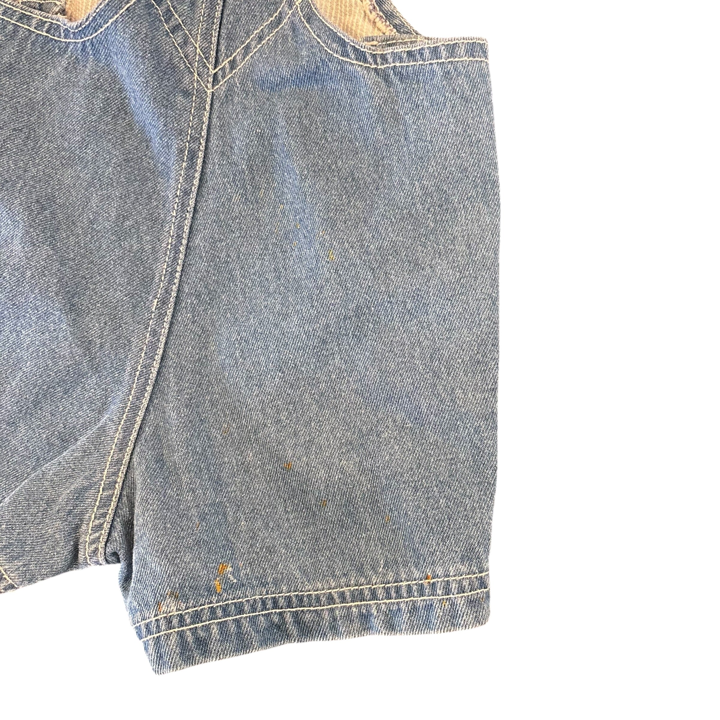 Vintage Mickey Mouse overalls (3-6m)