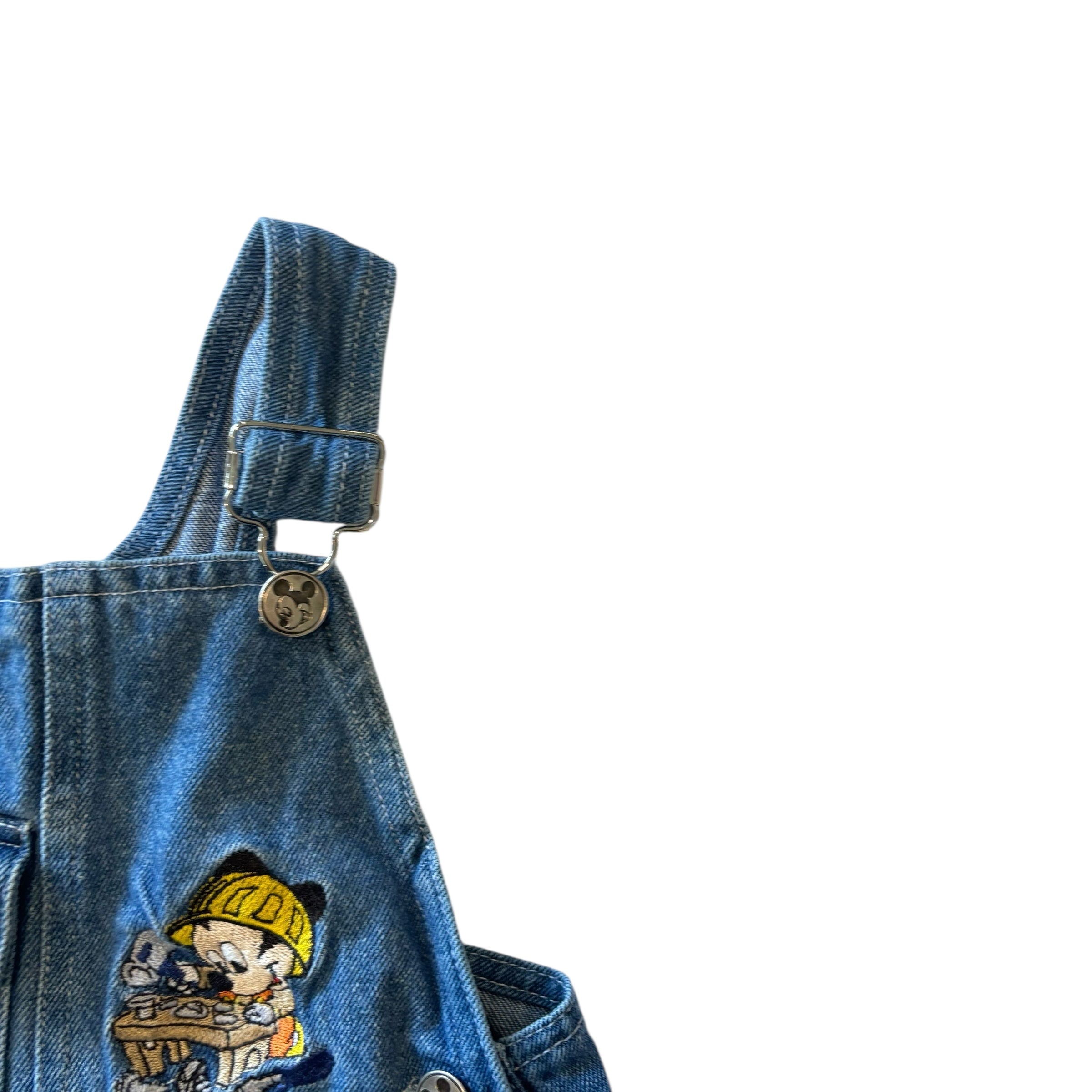 Vintage Mickey Mouse Overalls (18m)