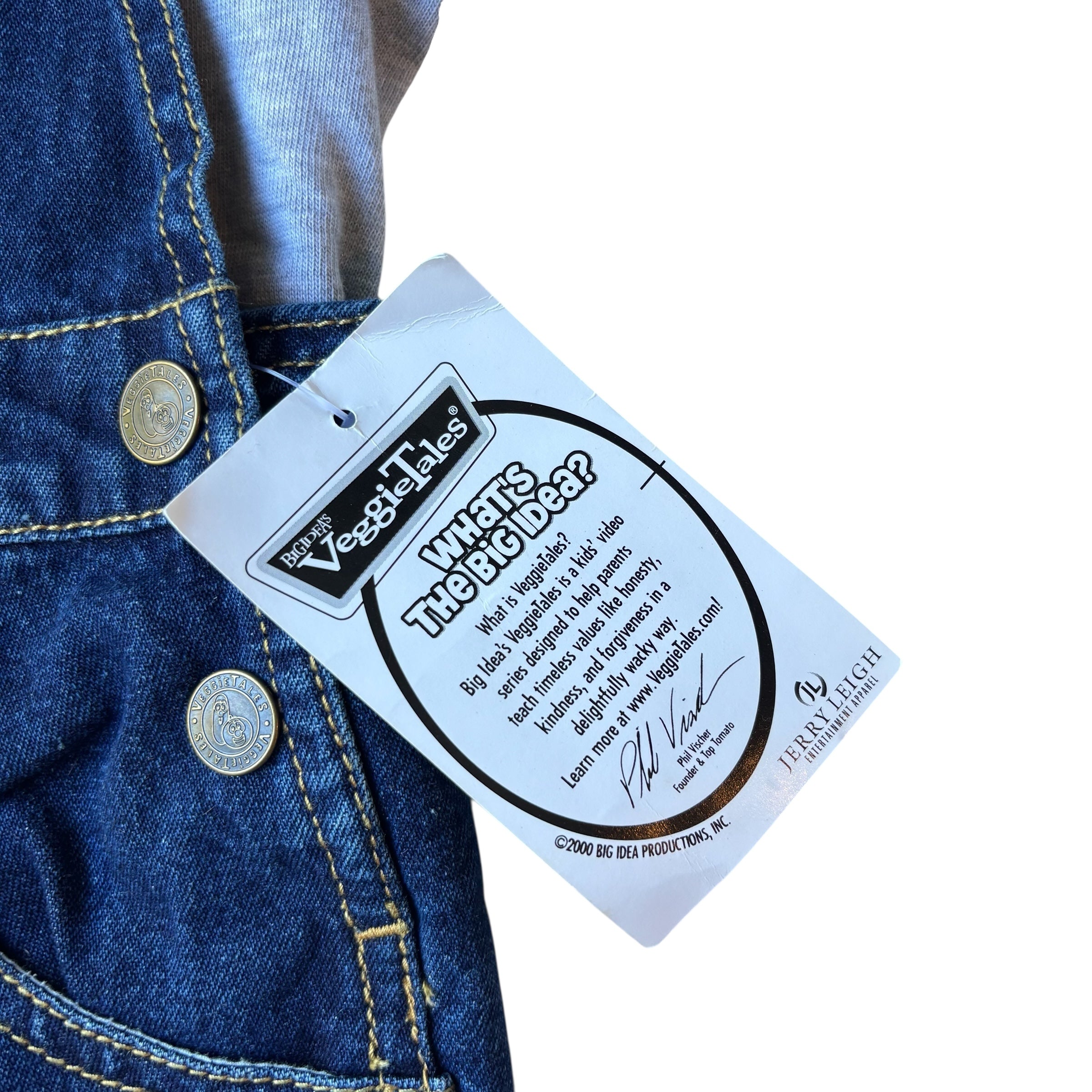 Vintage Vegetales Overall Set (2T)