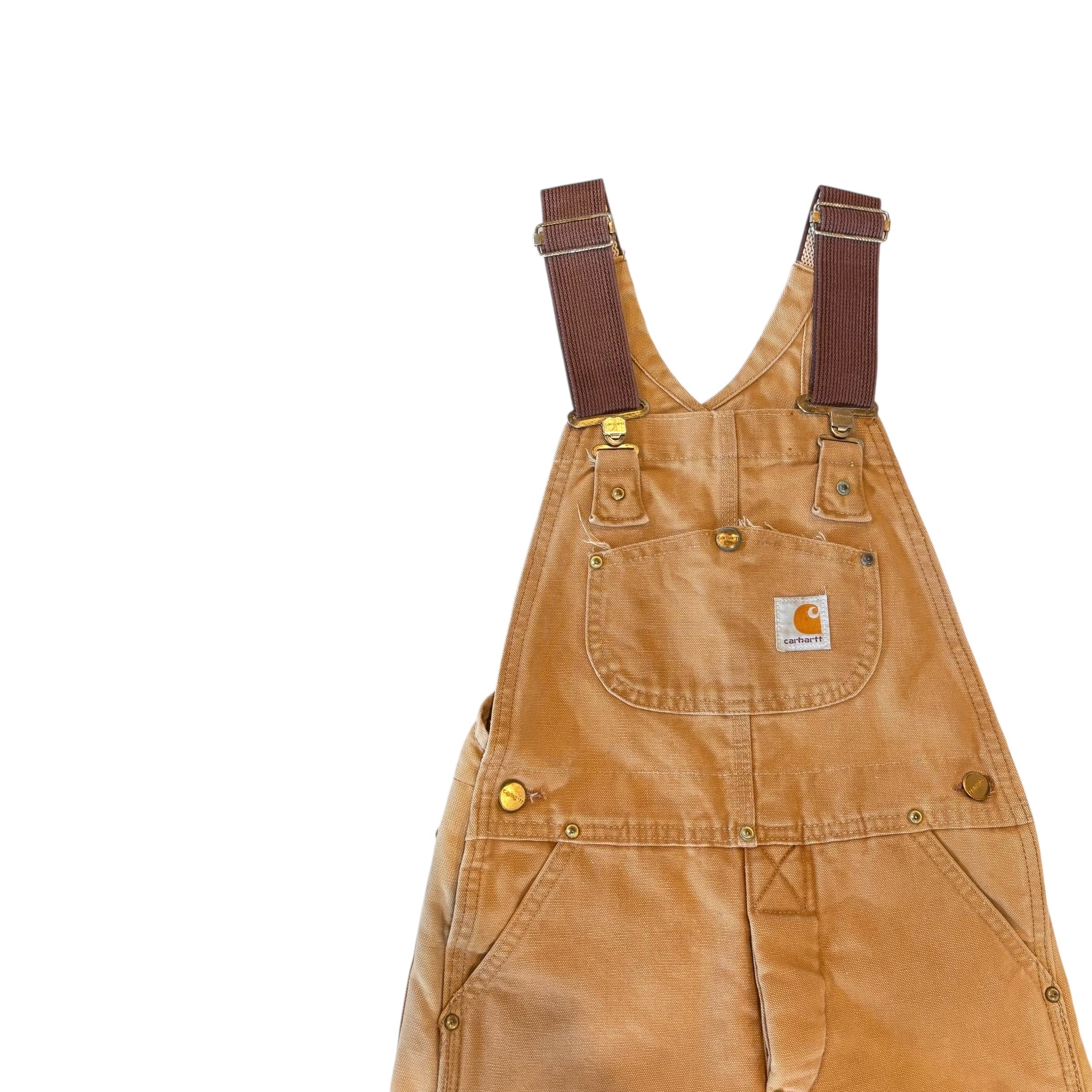 Vintage Carhartt Double Knee overalls (7-8)