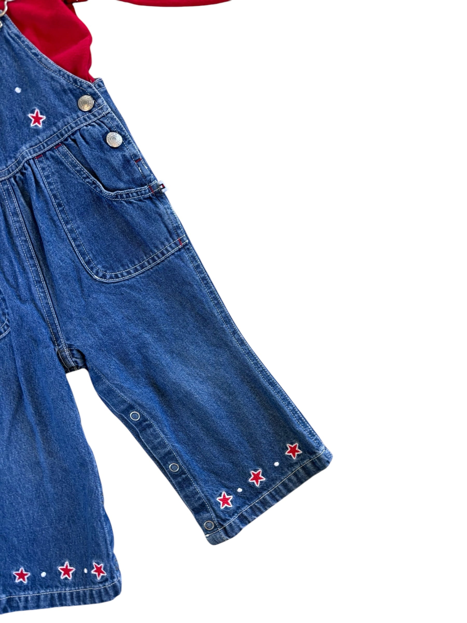 Vintage Tommy overalls set