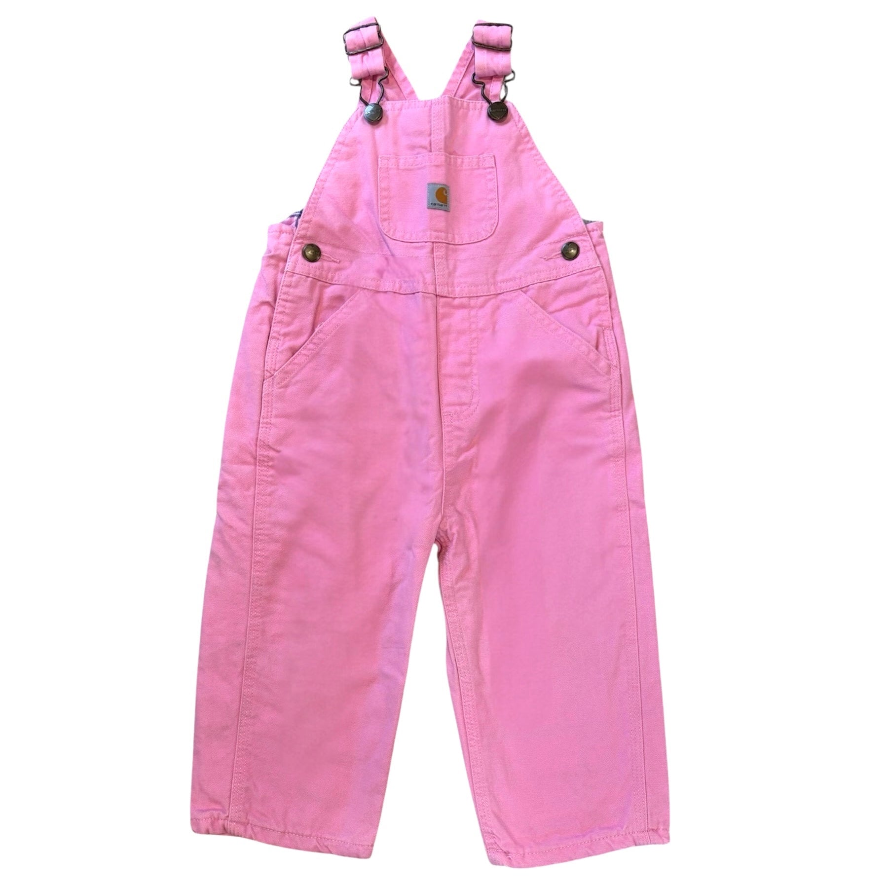 Pink Carhartt overalls